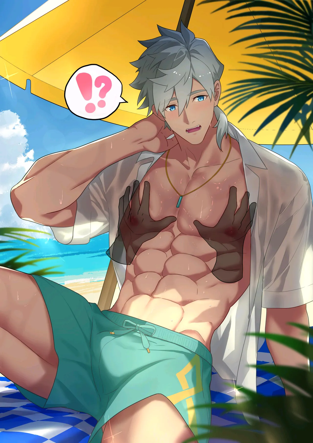 冥河残月-帕西瓦尔的夏日狂欢 page 42 original parody - group exhibitionism hentai manga - read online free