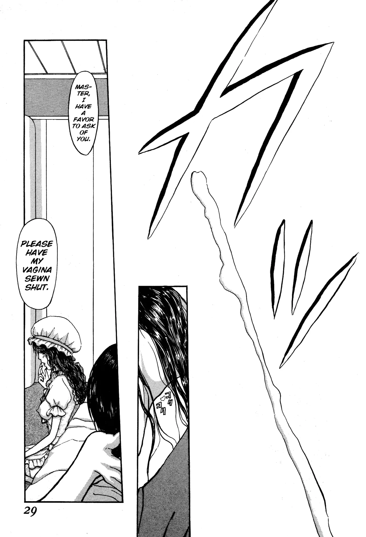 Burgess' Girls 1: Chapter of Wiwaxia page 27 - piercing guro hentai manga - read online free