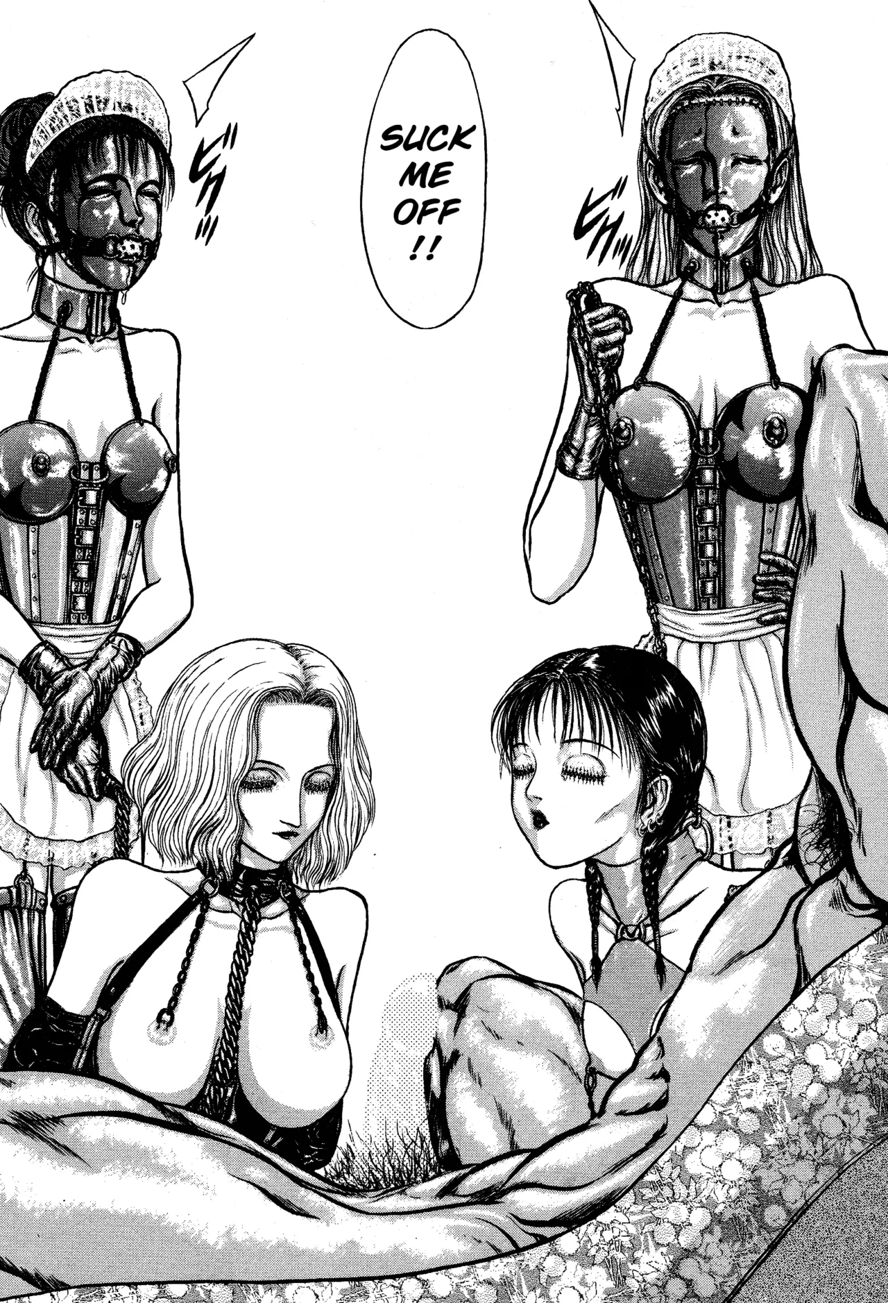 Burgess' Girls 1: Chapter of Wiwaxia page 76 - piercing guro hentai manga - read online free