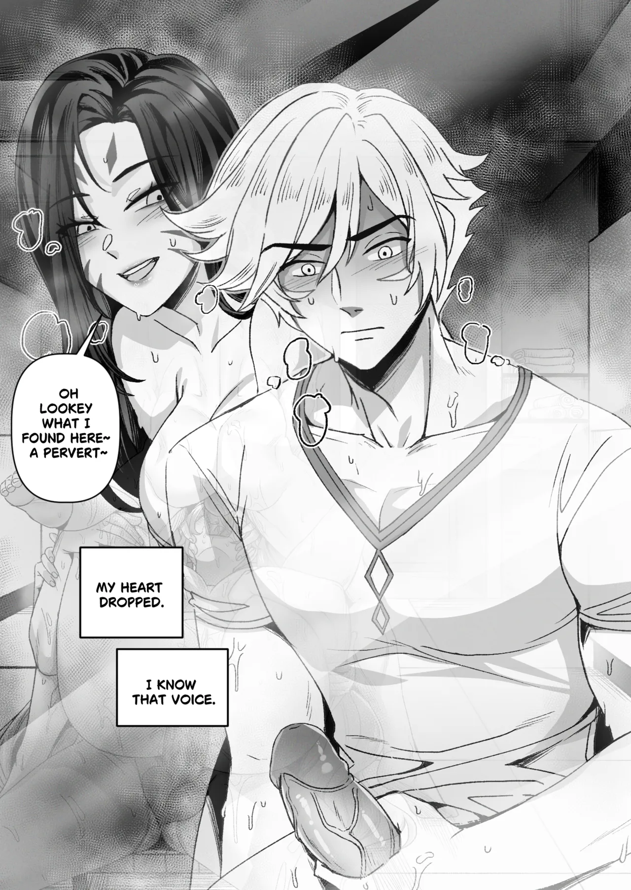 Sona Voyeur page 16 featuring darius league of legends parody - sole female big breasts hentai manga - read online free