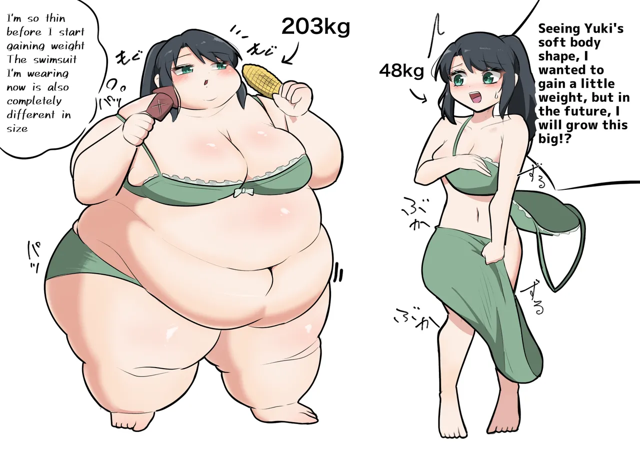 Longing for softness page 108 original parody - bbw weight gain hentai manga - read online free