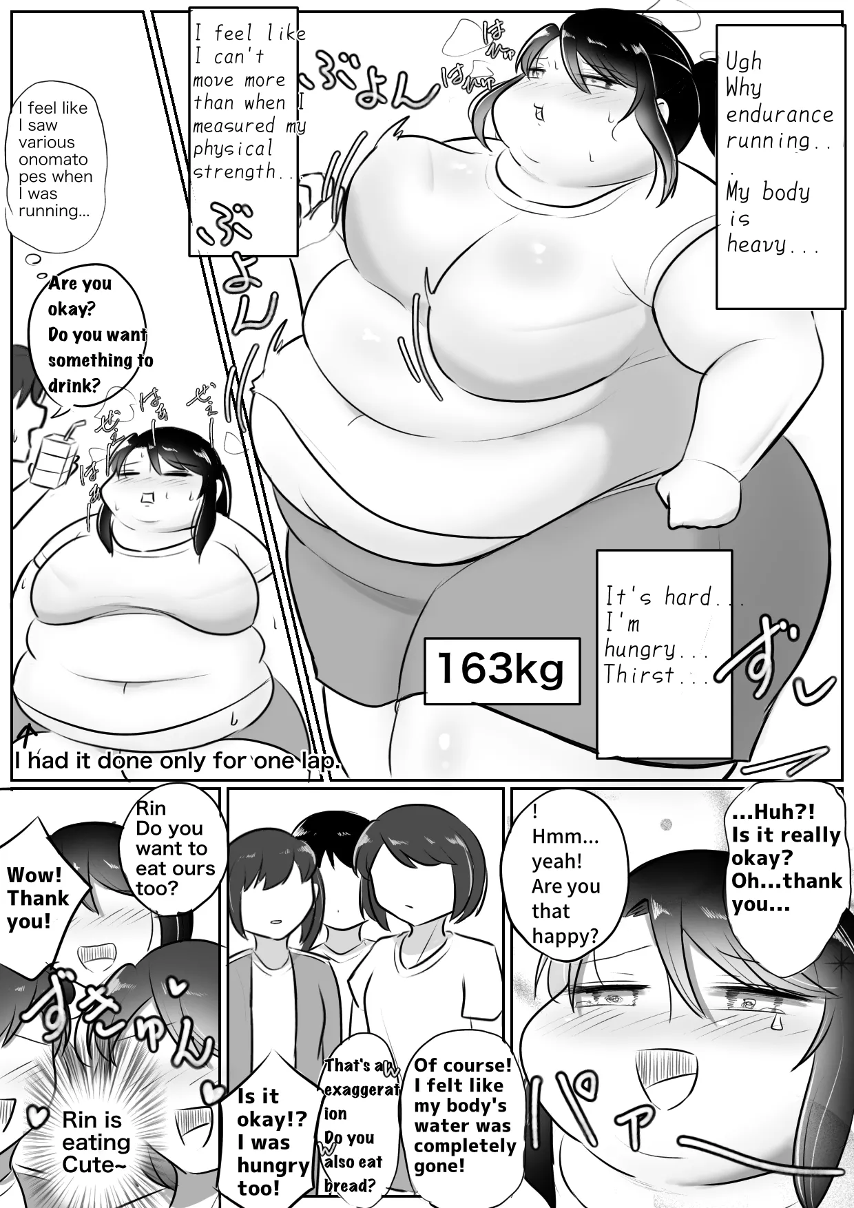 Longing for softness page 75 original parody - bbw weight gain hentai manga - read online free
