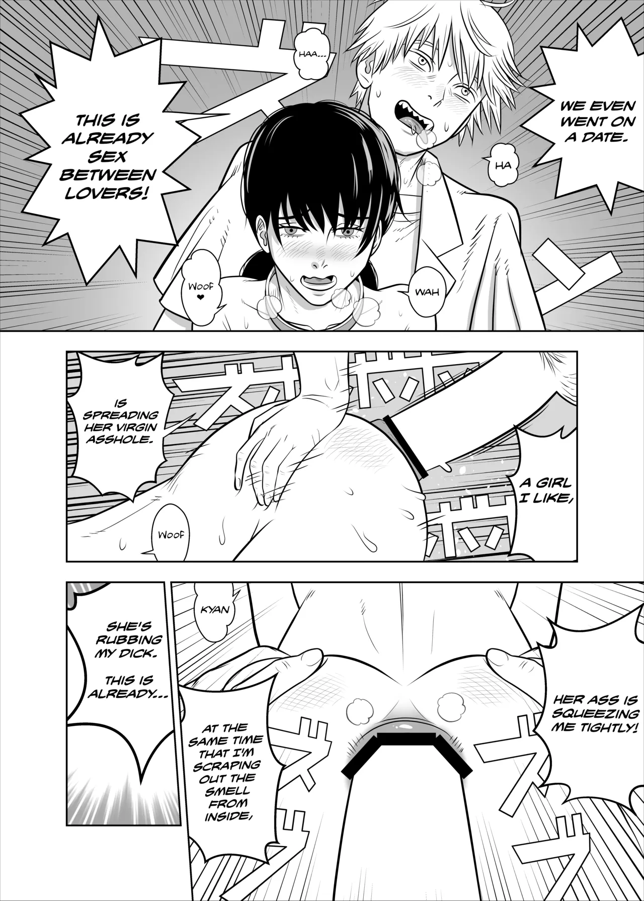 Asa to Kobeni to Chainsaw page 16 featuring kobeni higashiyama chainsaw man parody - prostitution anal hentai manga - read online free
