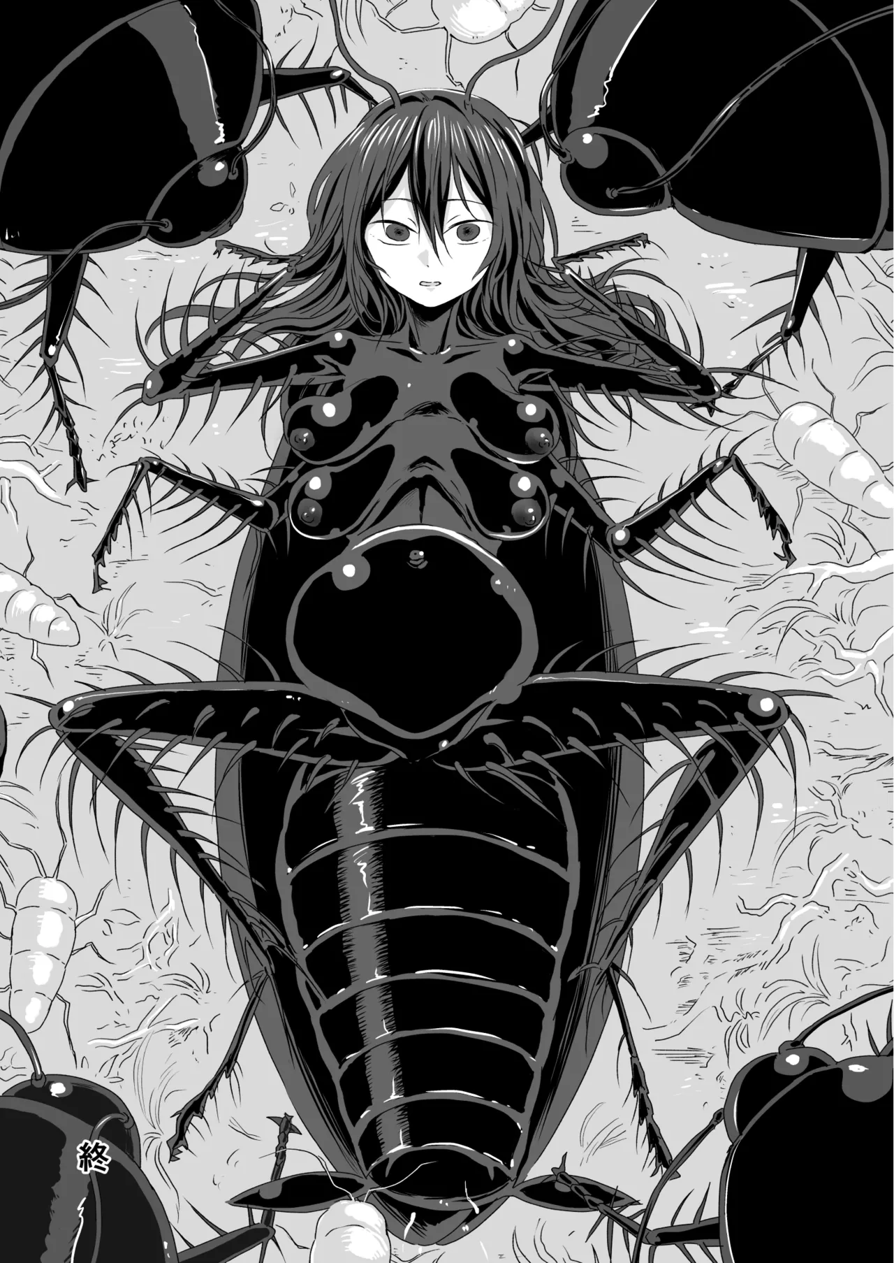 Uka | 羽化 page 22 original parody - transformation multiple breasts hentai manga - read online free