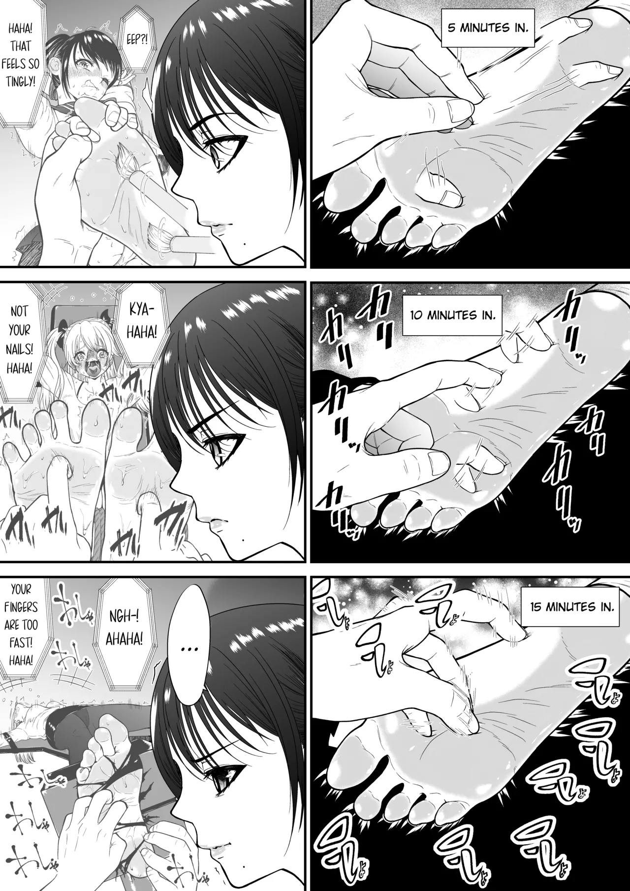 Kyou kara Hajimeru Ashiura Tsuyo Tsuyo Kendou Kanojo no Ashiura Yowa Yowa Kaihatsu Seikatsu | Starting Today: a Life of Developing My Girlfriend, Who Has Tough Feet From Kendo, Into a Girl With Ticklish Feet! page 11 original parody - blindfold bondage hentai manga - read online free