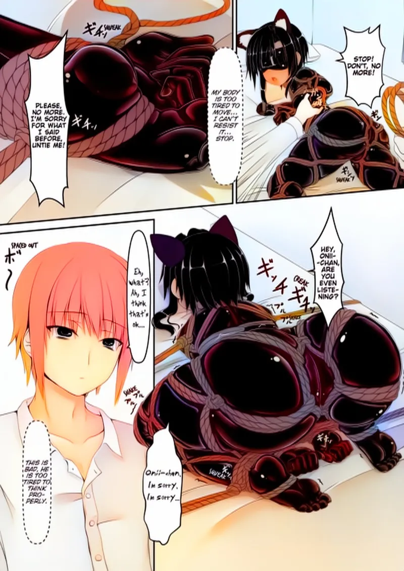 kuroneko choco ice (1-9) colorized page 150 original parody - bondage latex hentai manga - read online free
