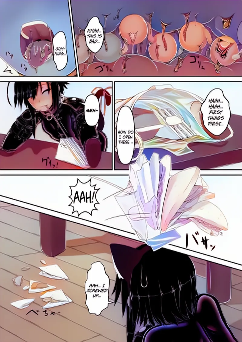 kuroneko choco ice (1-9) colorized page 74 original parody - bondage latex hentai manga - read online free