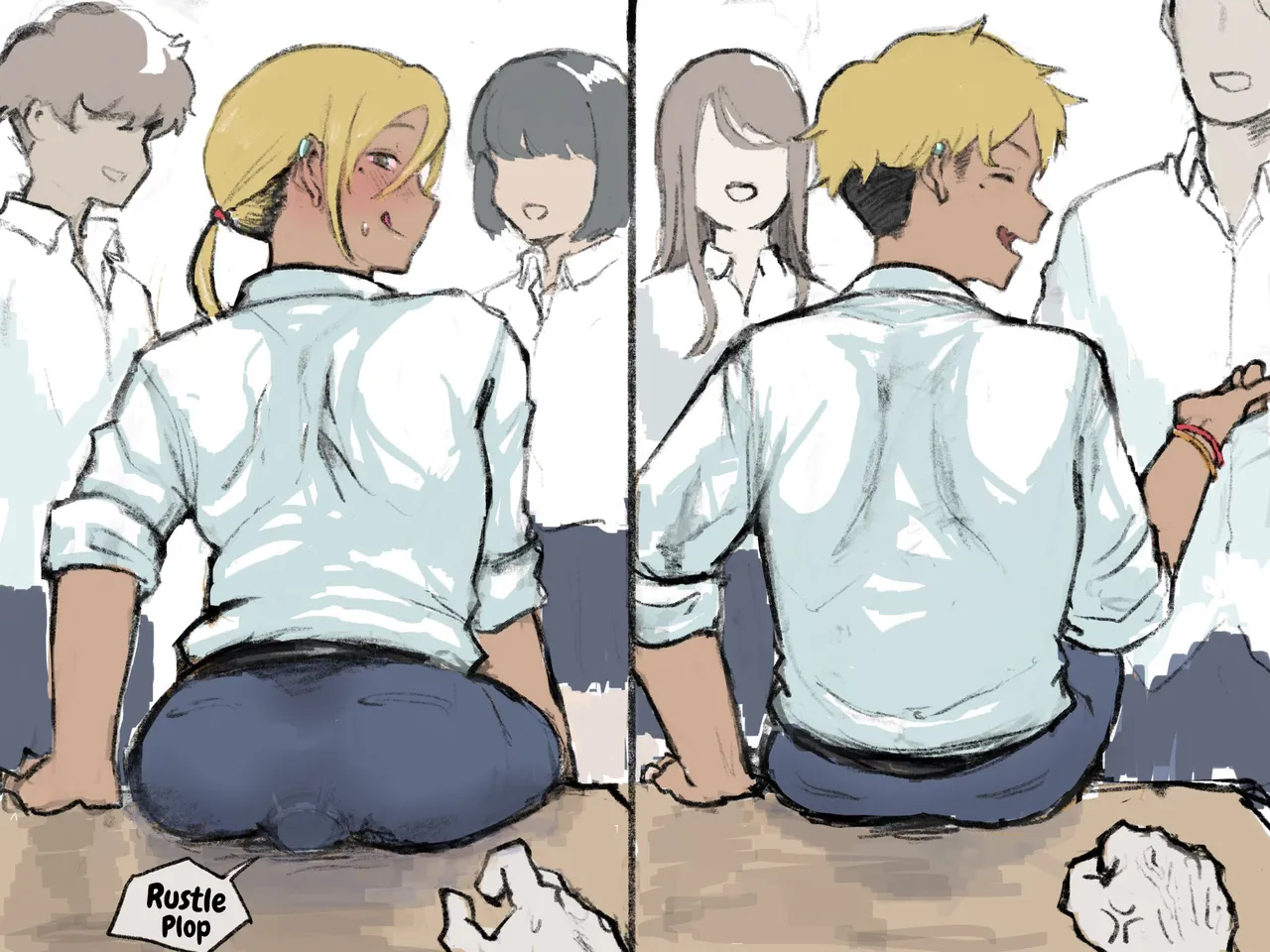 Otaku-kun saa... page 41 original parody - full color beauty mark hentai manga - read online free