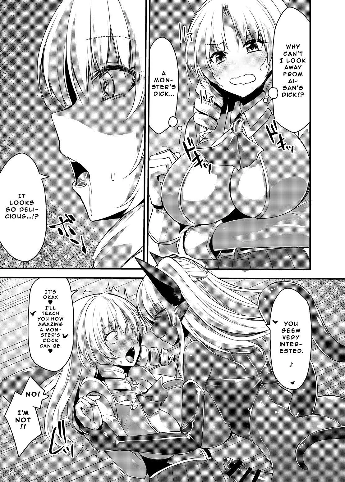 Kawaru Kaware Mahou Shoujo X | TransTransformed Magical Girl X page 20 original parody - futanari transformation hentai manga - read online free