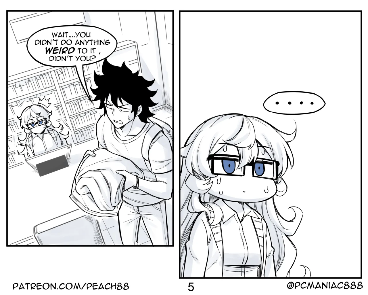 Furi2Play! Ep.1-5 page 15 original parody - big breasts glasses hentai manga - read online free