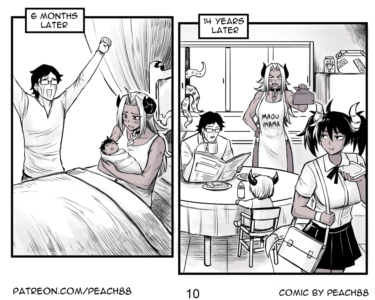 Demon King GF page 11 original parody - milf unusual teeth hentai manga - read online free