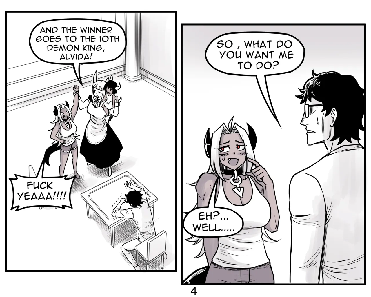 Demon King GF page 64 original parody - milf unusual teeth hentai manga - read online free