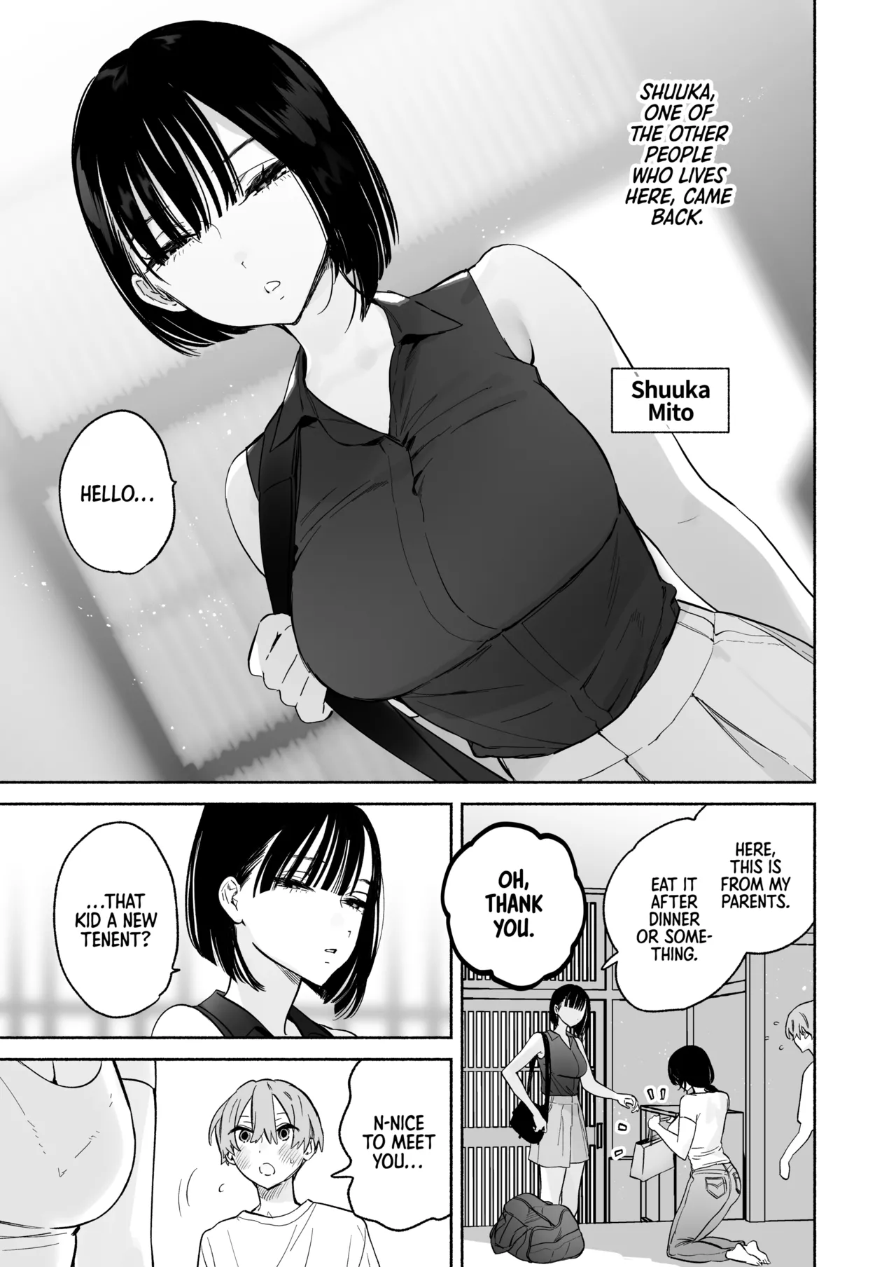Boku no Geshuku Seikatsu ni Tsuite 2 | My Life in a Boarding House 2 page 12 original parody - sole female sole male hentai manga - read online free
