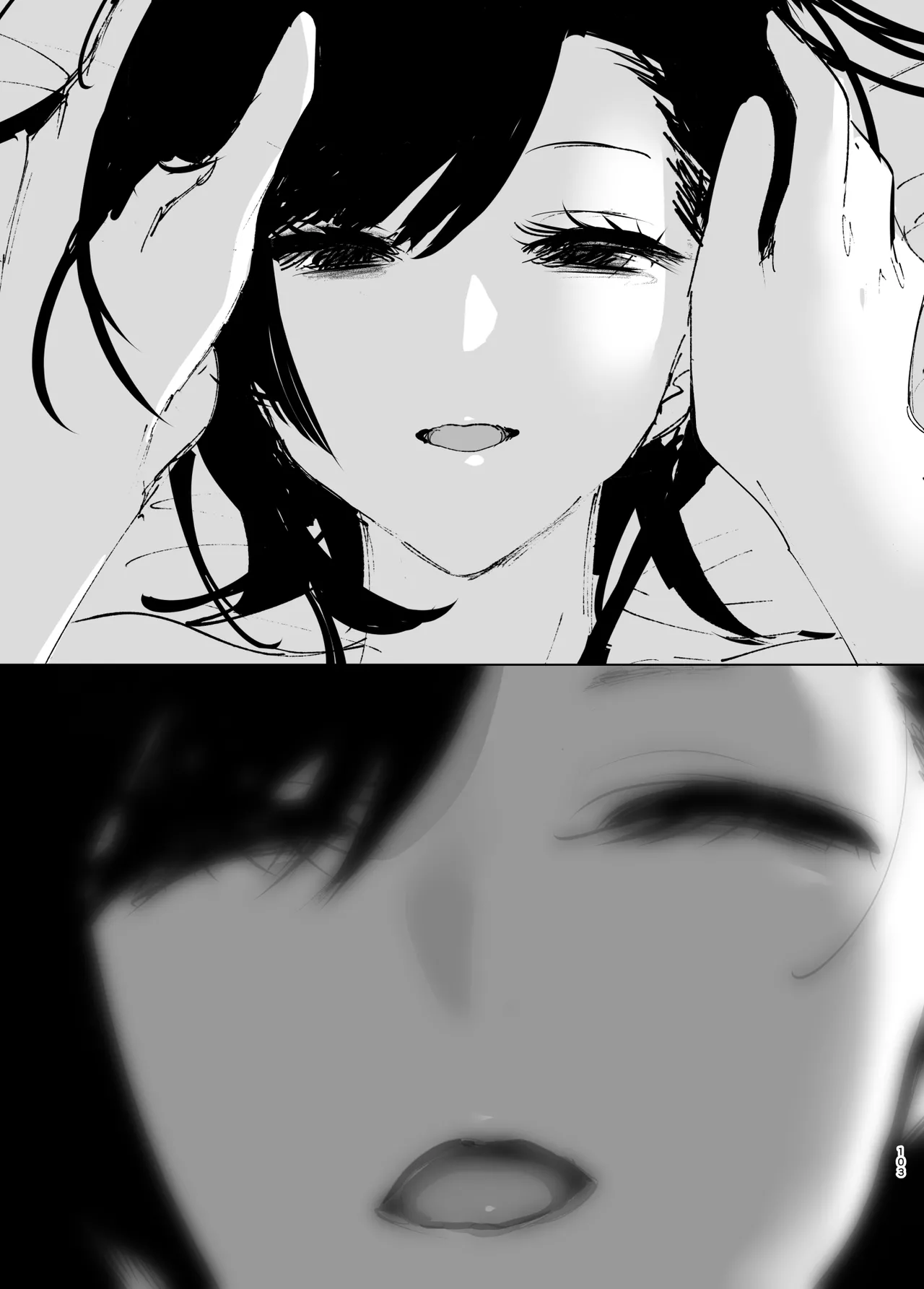 Monogatari no youni | Like a Tale page 102 original parody - kissing big breasts hentai manga - read online free