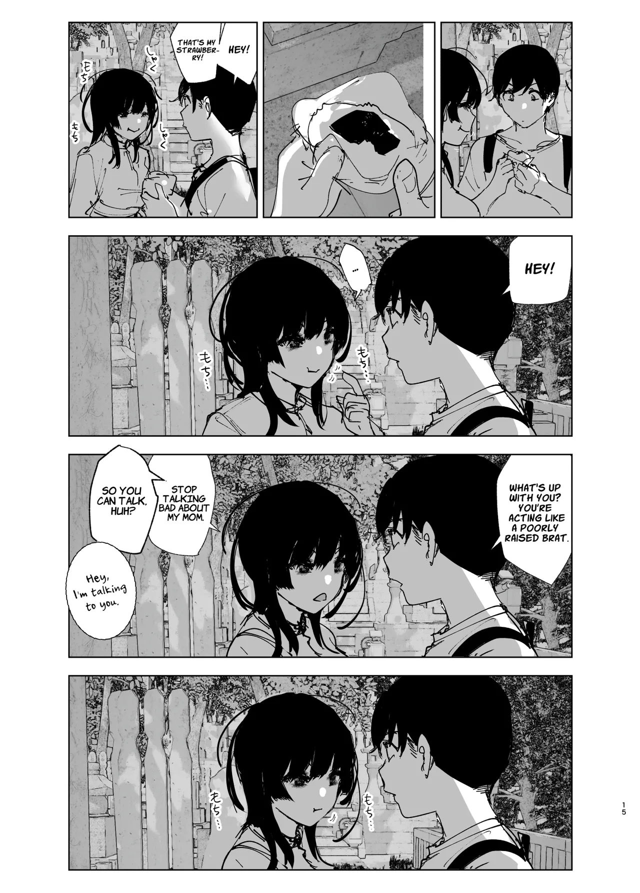 Monogatari no youni | Like a Tale page 14 original parody - kissing big breasts hentai manga - read online free