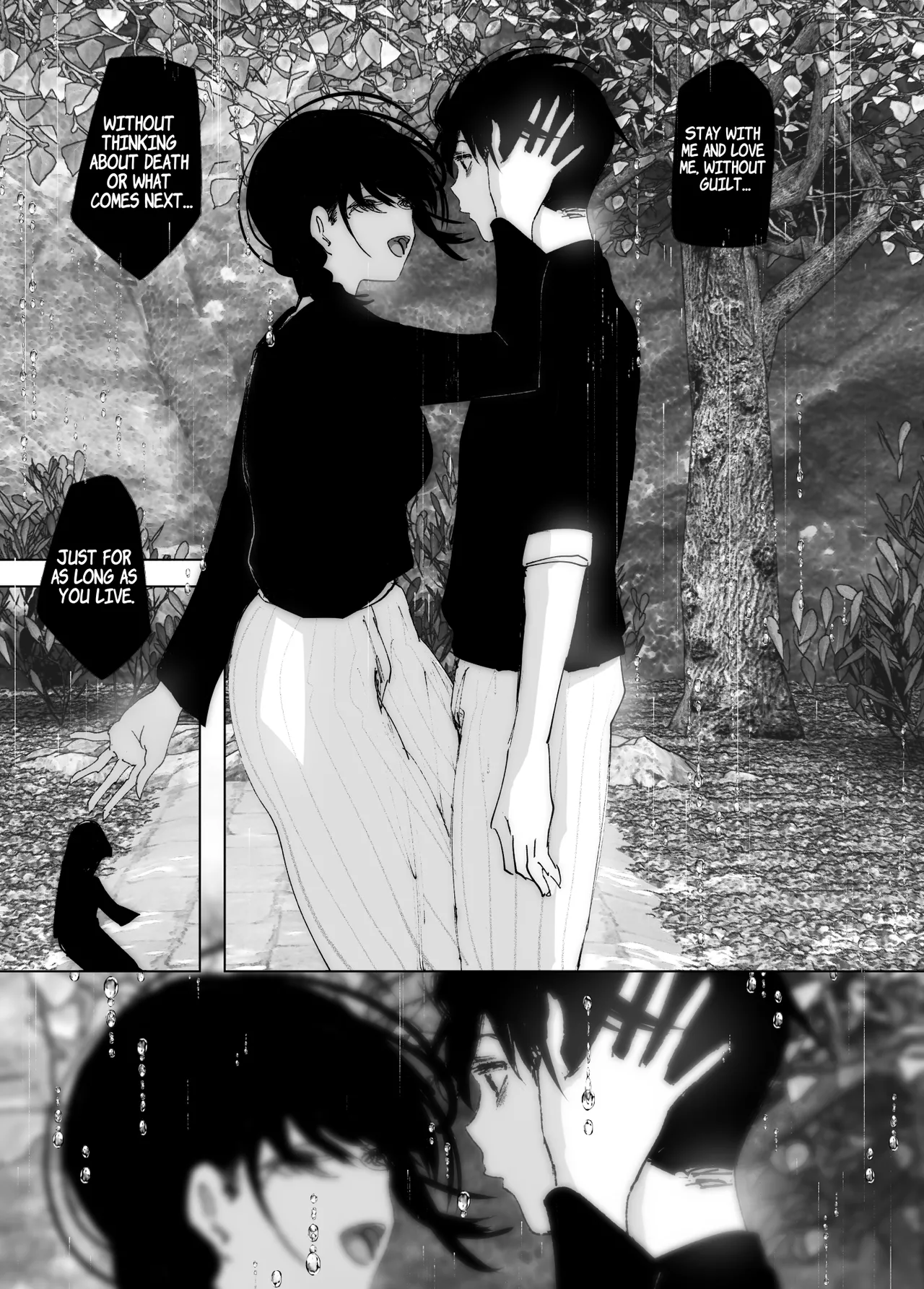 Monogatari no youni | Like a Tale page 162 original parody - kissing big breasts hentai manga - read online free