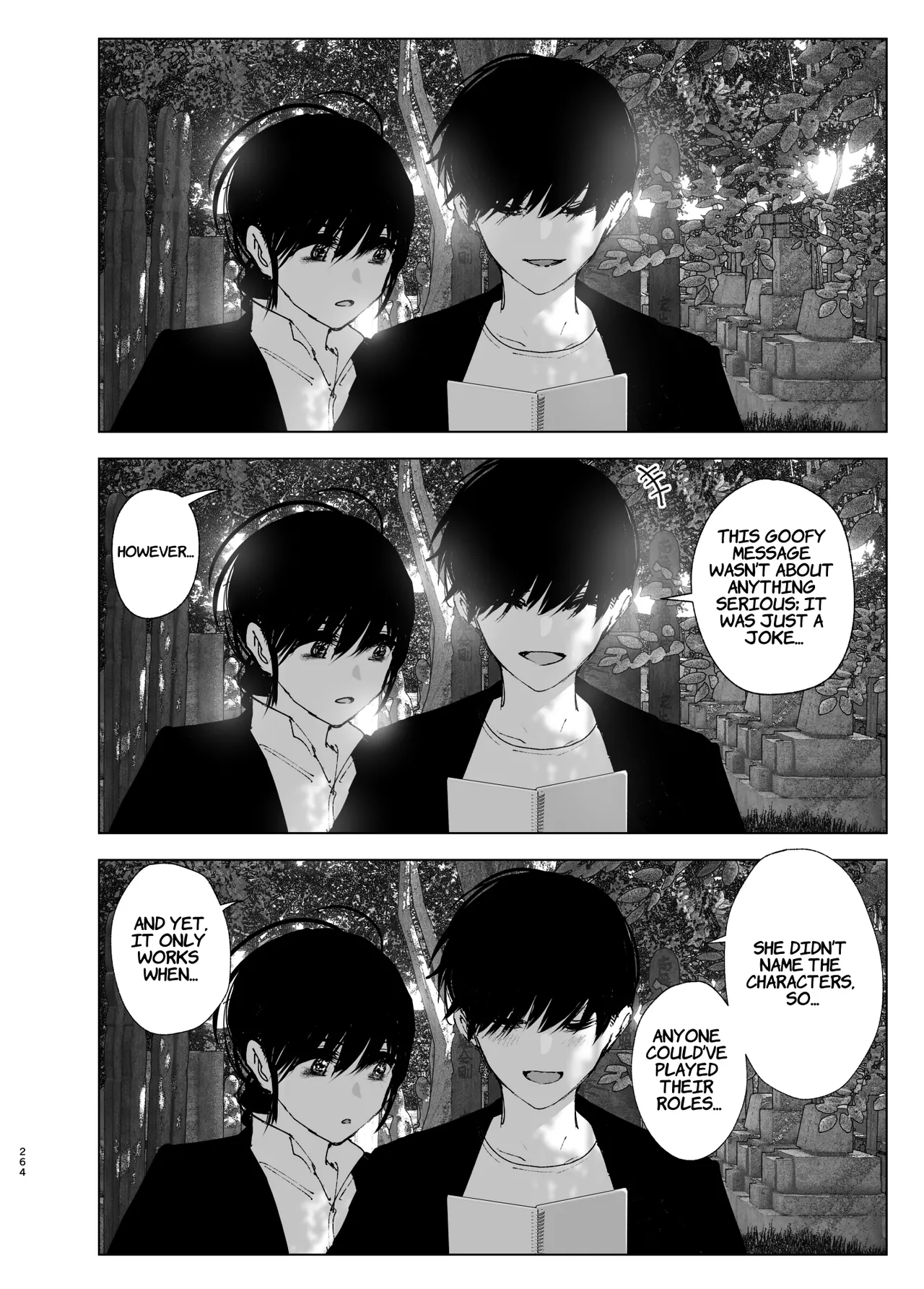 Monogatari no youni | Like a Tale page 263 original parody - kissing big breasts hentai manga - read online free