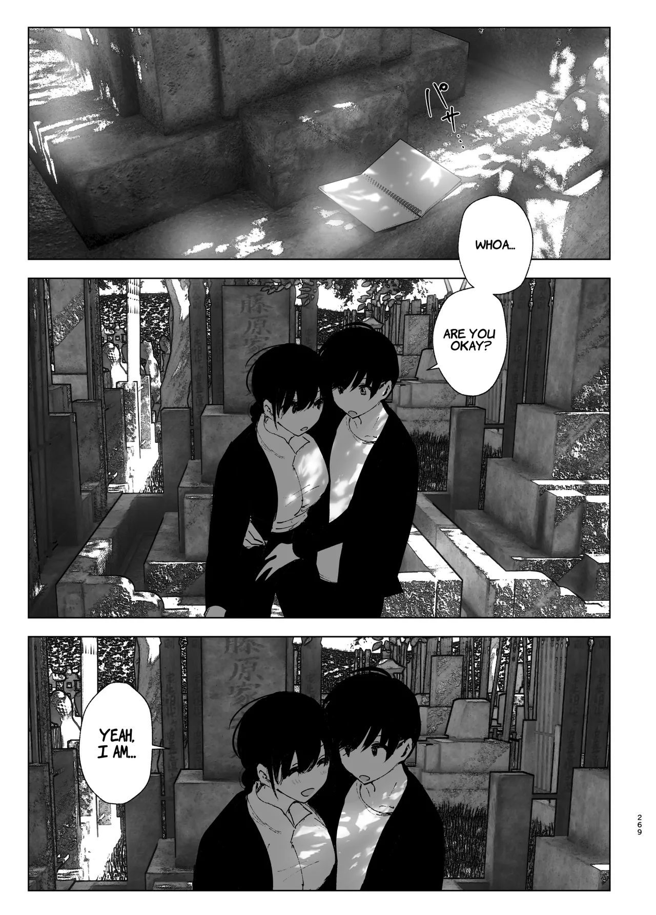 Monogatari no youni | Like a Tale page 268 original parody - kissing big breasts hentai manga - read online free