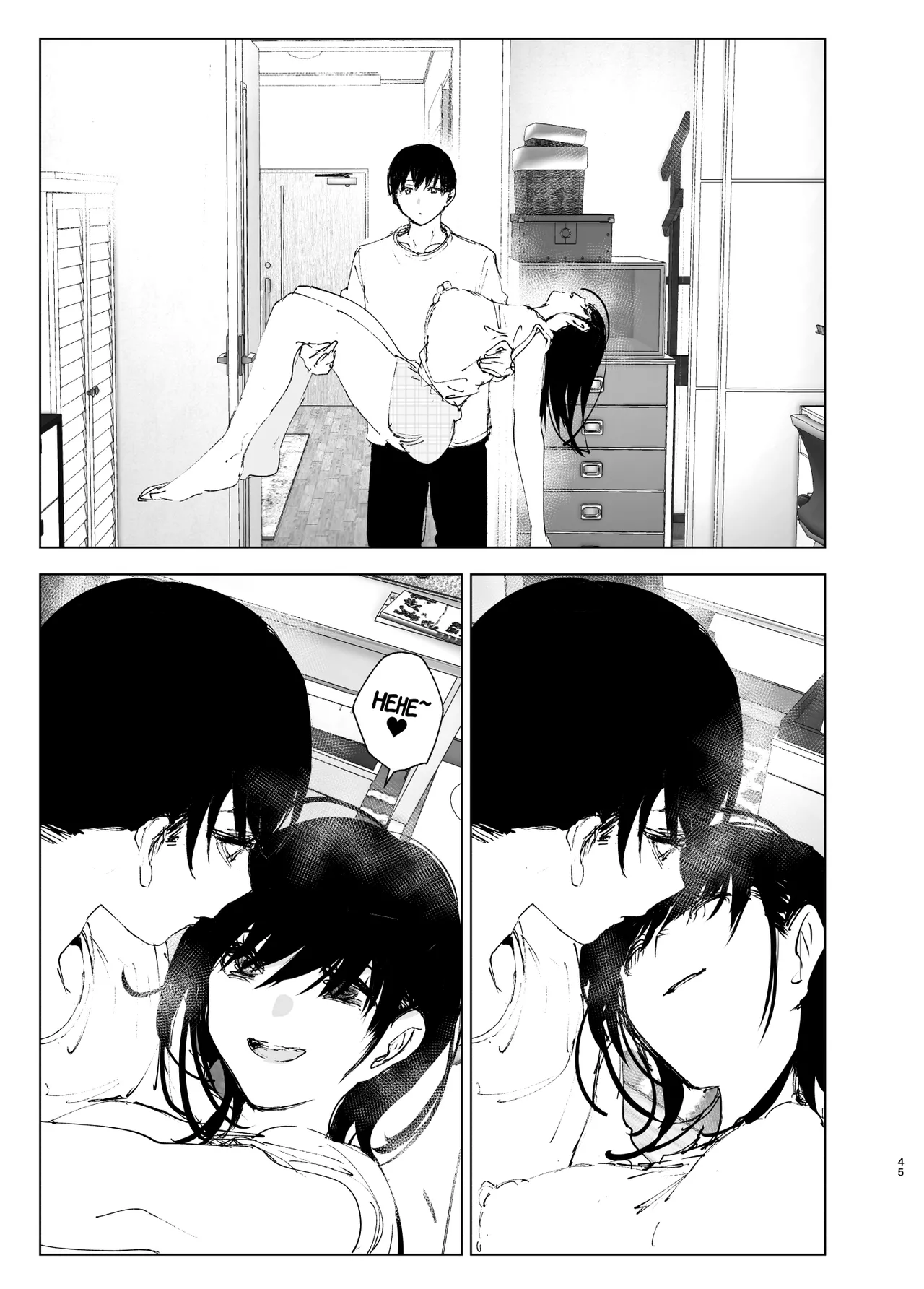 Monogatari no youni | Like a Tale page 44 original parody - kissing big breasts hentai manga - read online free