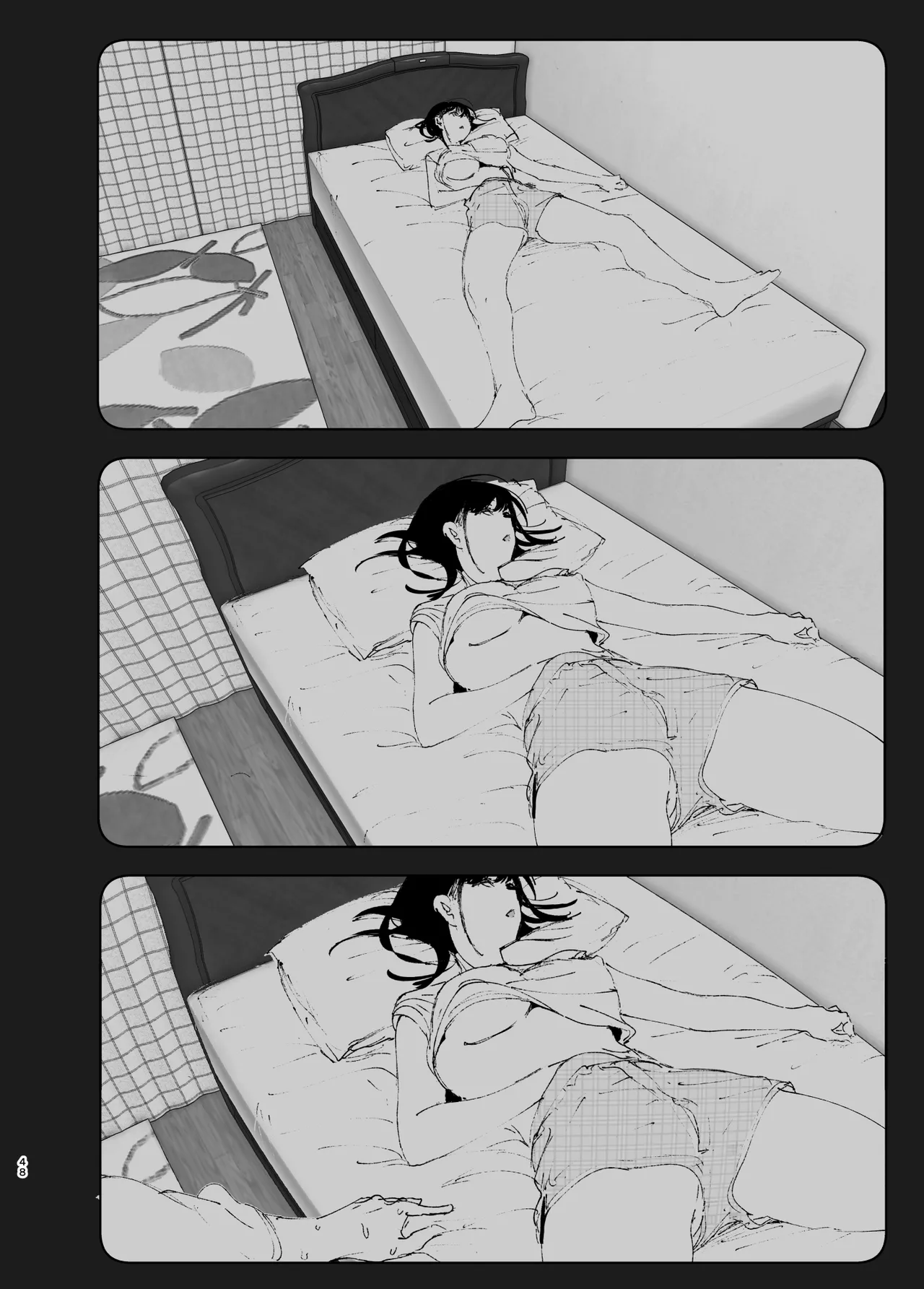 Monogatari no youni | Like a Tale page 47 original parody - kissing big breasts hentai manga - read online free