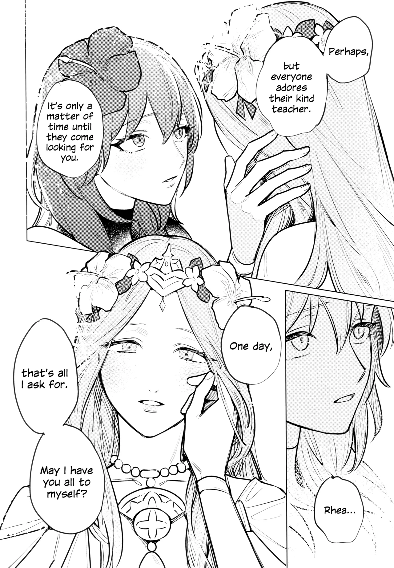 Katen no Kowairo | The Voice of Summer page 15 featuring byleth eisner fire emblem three houses parody - kissing swimsuit hentai manga - read online free