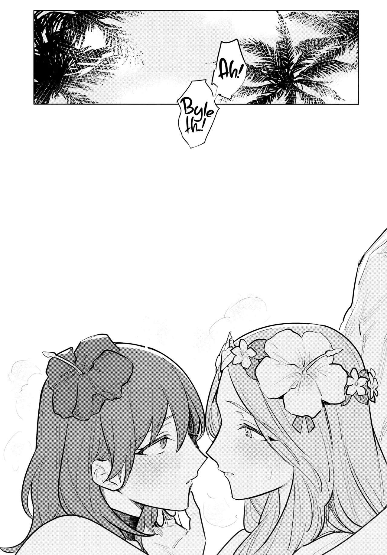 Katen no Kowairo | The Voice of Summer page 22 featuring byleth eisner fire emblem three houses parody - kissing swimsuit hentai manga - read online free