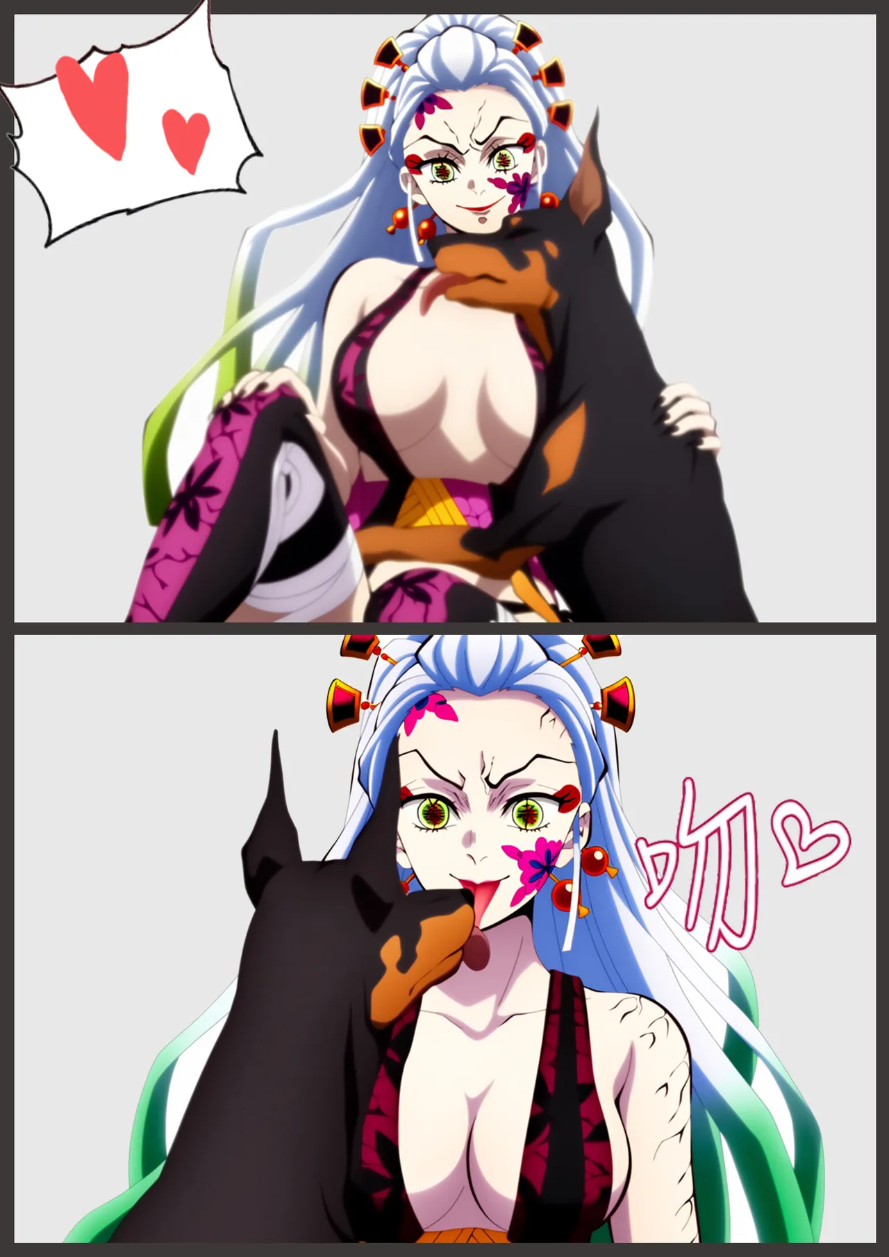 Daki's bestiality show - Page 12