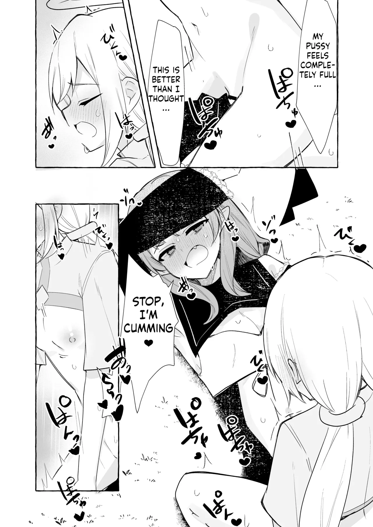 Futanari Akuma to Tenshii-chan page 19 original parody - sole female nakadashi hentai manga - read online free