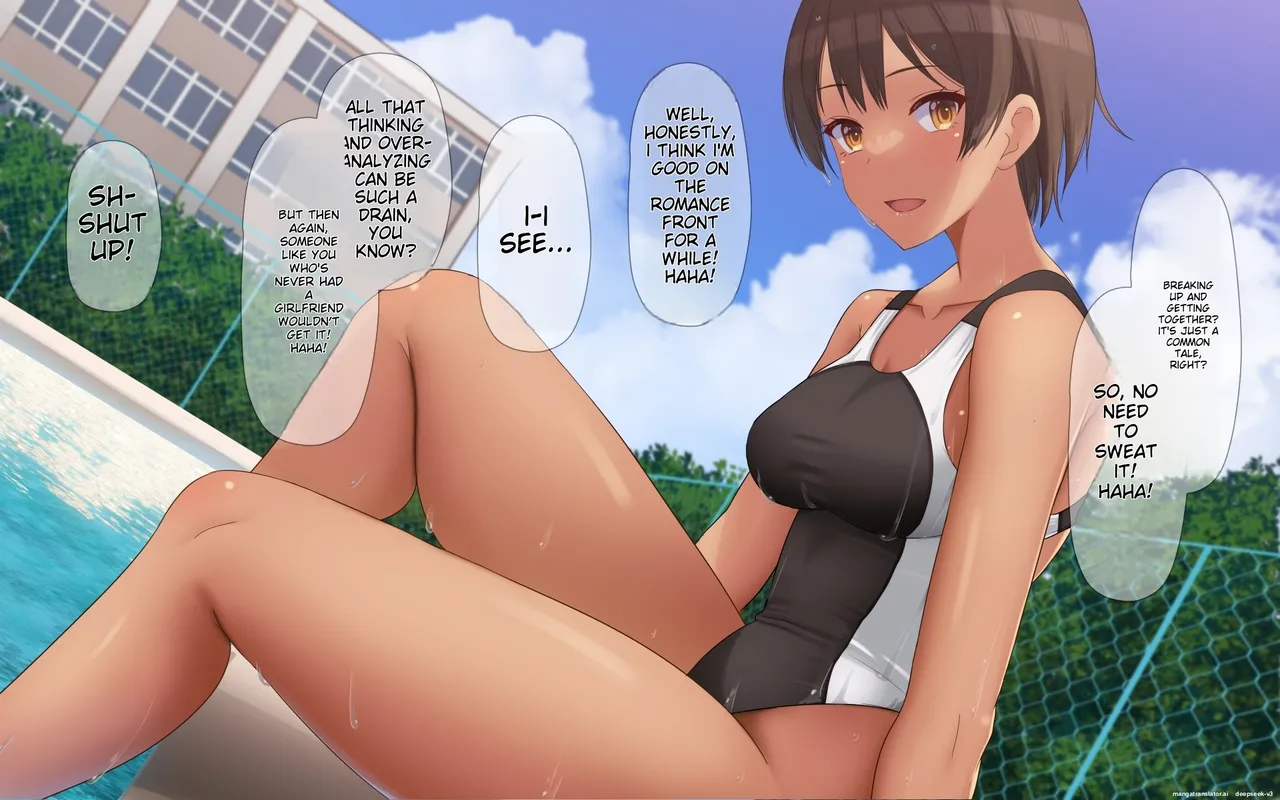 Naka ga Ii Onna Tomodachi wa Aitsu no Kanojo datta page 171 original parody - swimsuit mmf threesome hentai manga - read online free