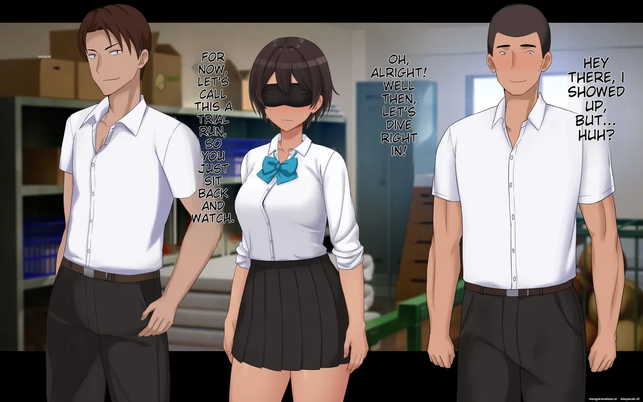 Naka ga Ii Onna Tomodachi wa Aitsu no Kanojo datta page 198 original parody - sole female blindfold hentai manga - read online free