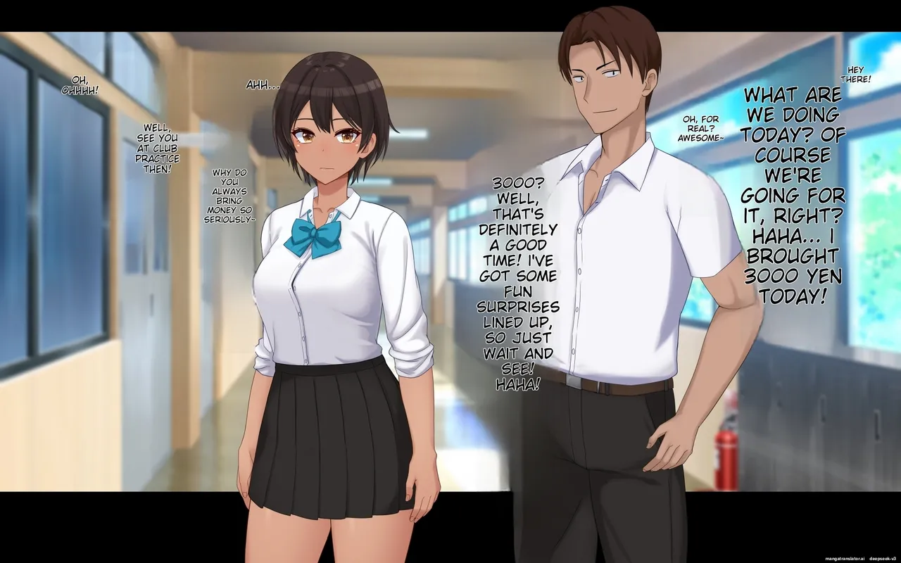 Naka ga Ii Onna Tomodachi wa Aitsu no Kanojo datta page 35 original parody - swimsuit mmf threesome hentai manga - read online free