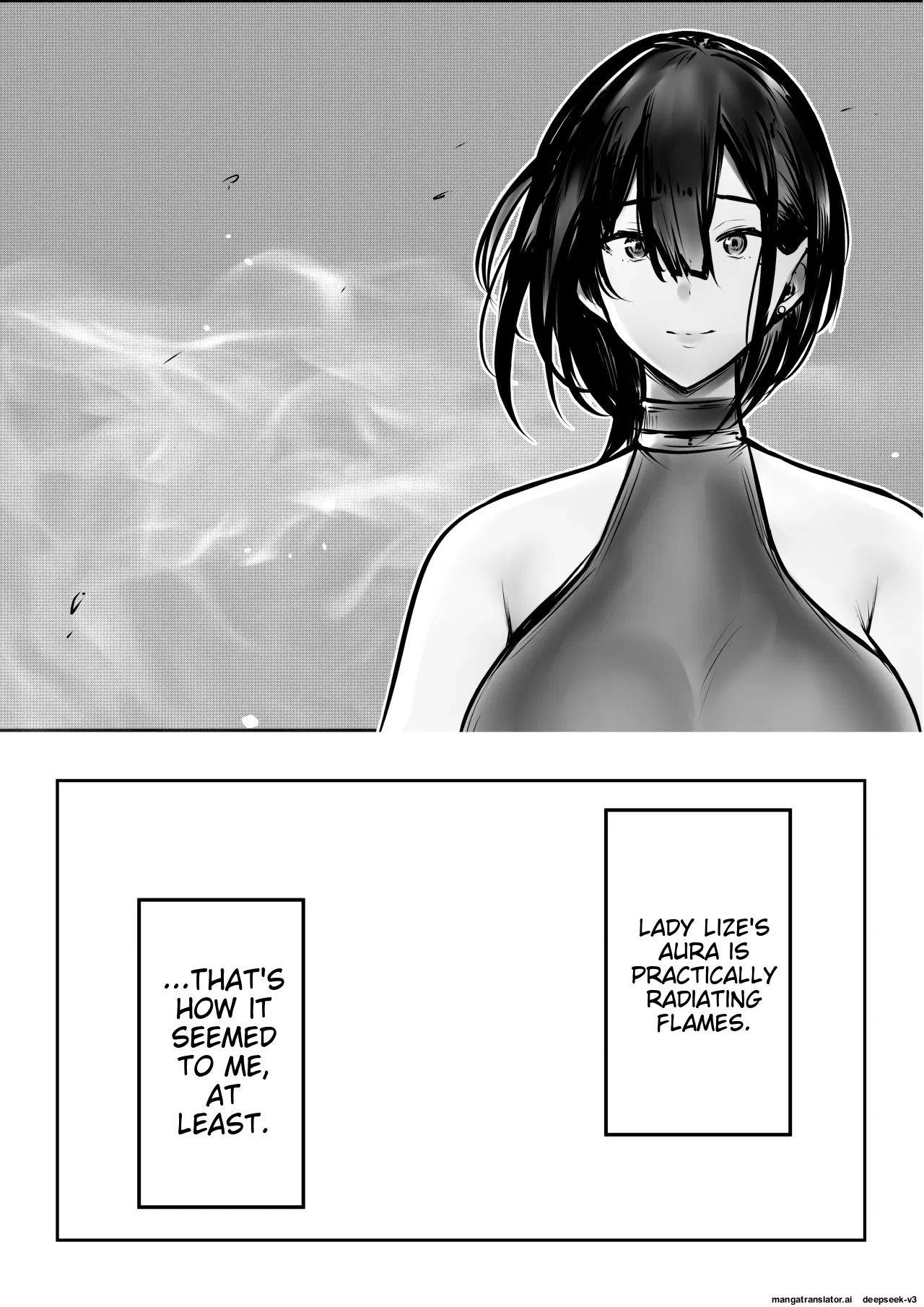 Onna Kishi Rize wa Koyoi mo Maotoko ni Dakareru 3 page 48 original parody - rough translation big breasts hentai manga - read online free