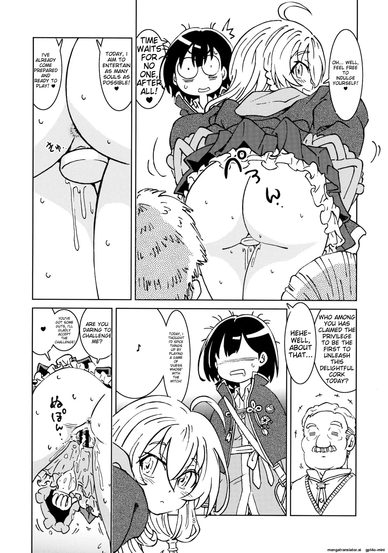 Tabitabi Nikki ni wa Shirusenakatta Koto. 2 page 9 featuring elaina majo no tabitabi parody - rough translation stockings hentai manga - read online free