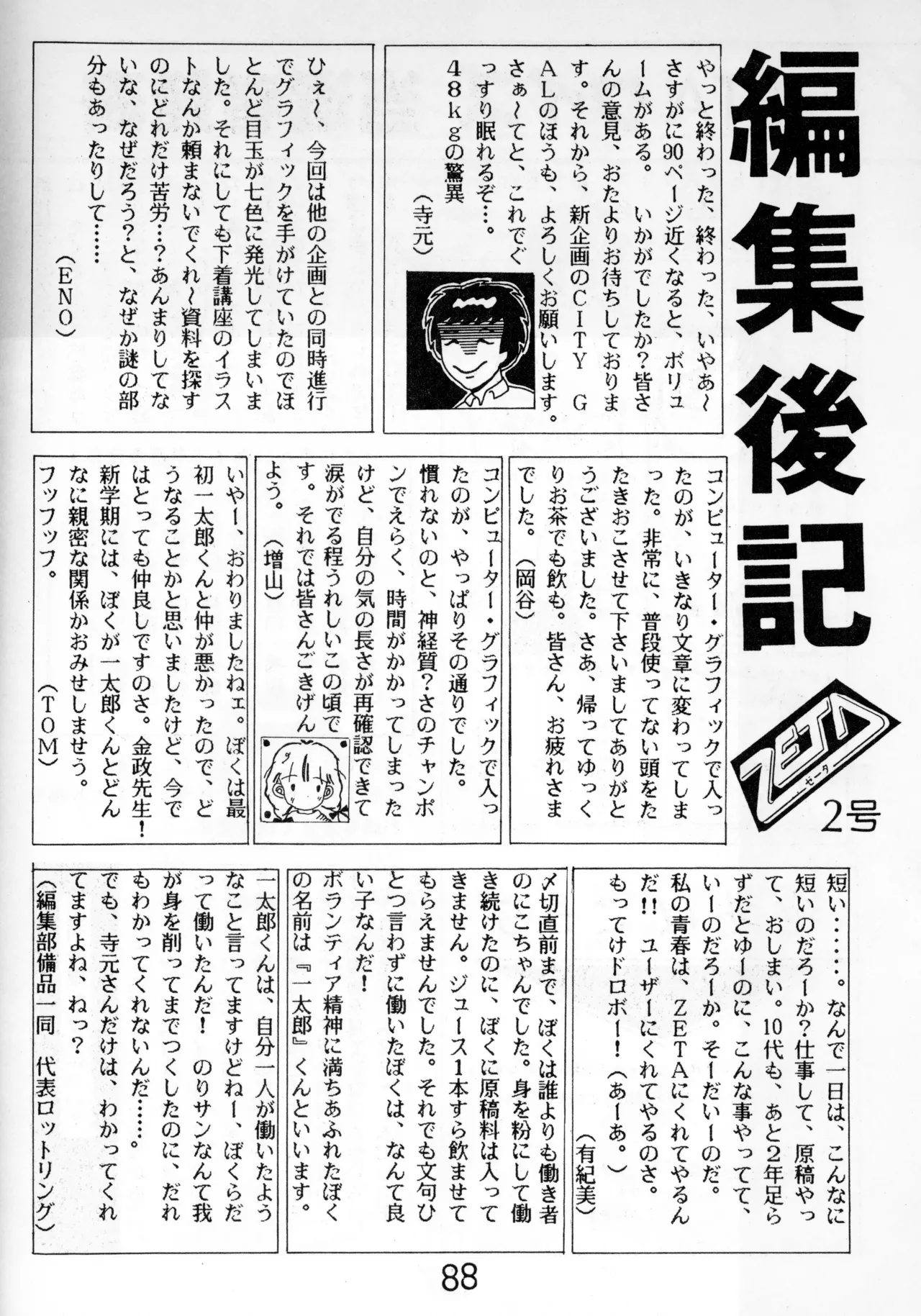 Graphic idol information magazine "ZETA" first issue.2 - Page 85