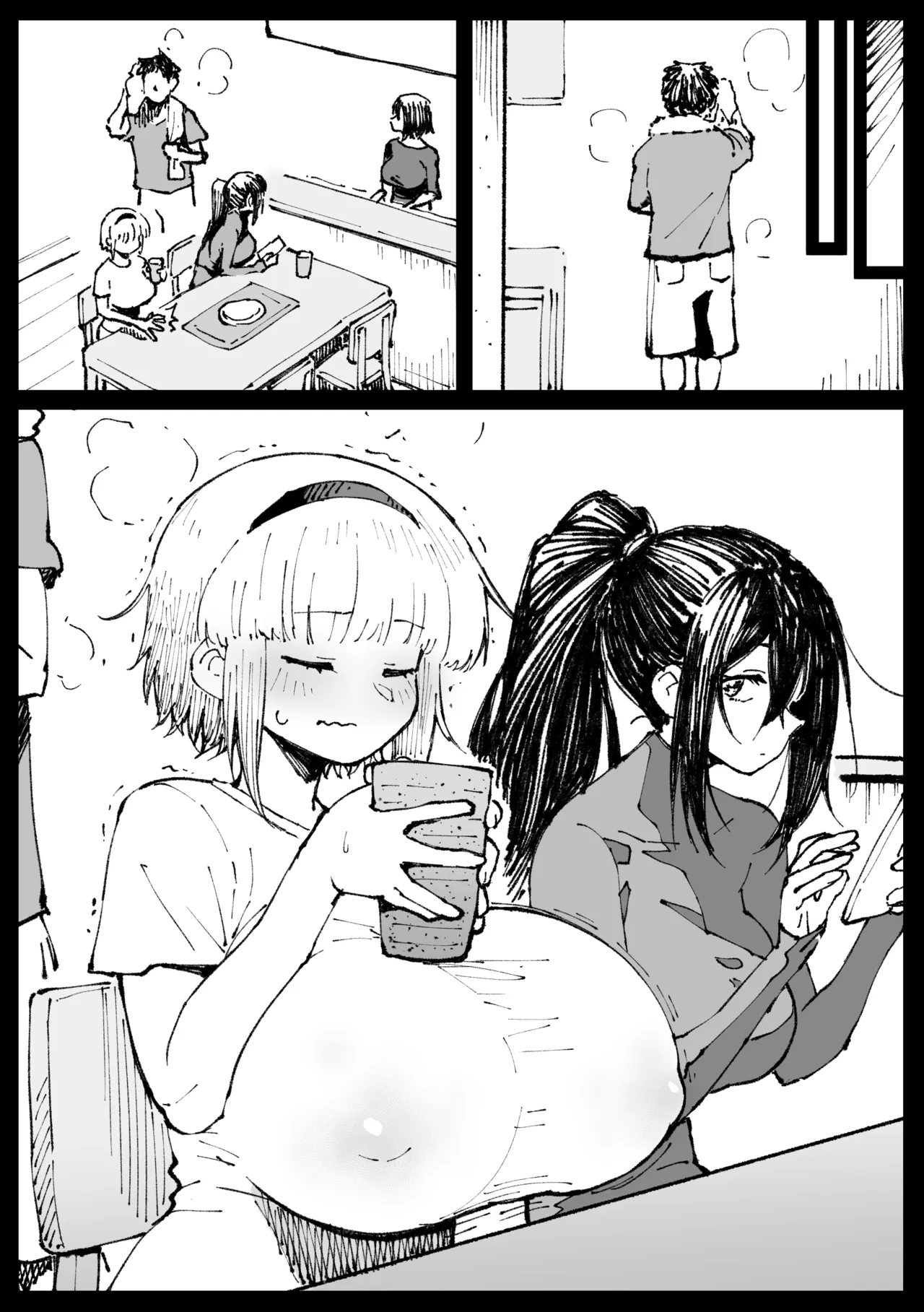 Fumine goes home and processes things - Part 1 & 2 page 22 original parody - big breasts masturbation hentai manga - read online free