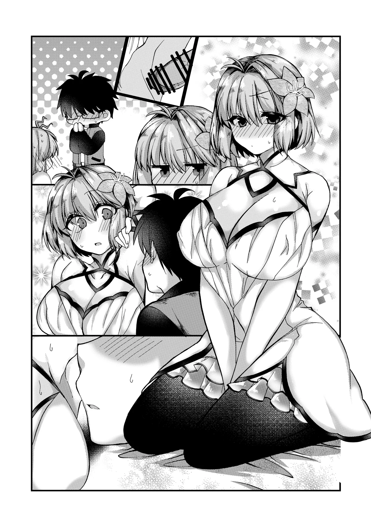 志貴アルの腋コキのお話と絵。 page 11 featuring shiki tohno tsukihime parody - big breasts armpit sex hentai manga - read online free