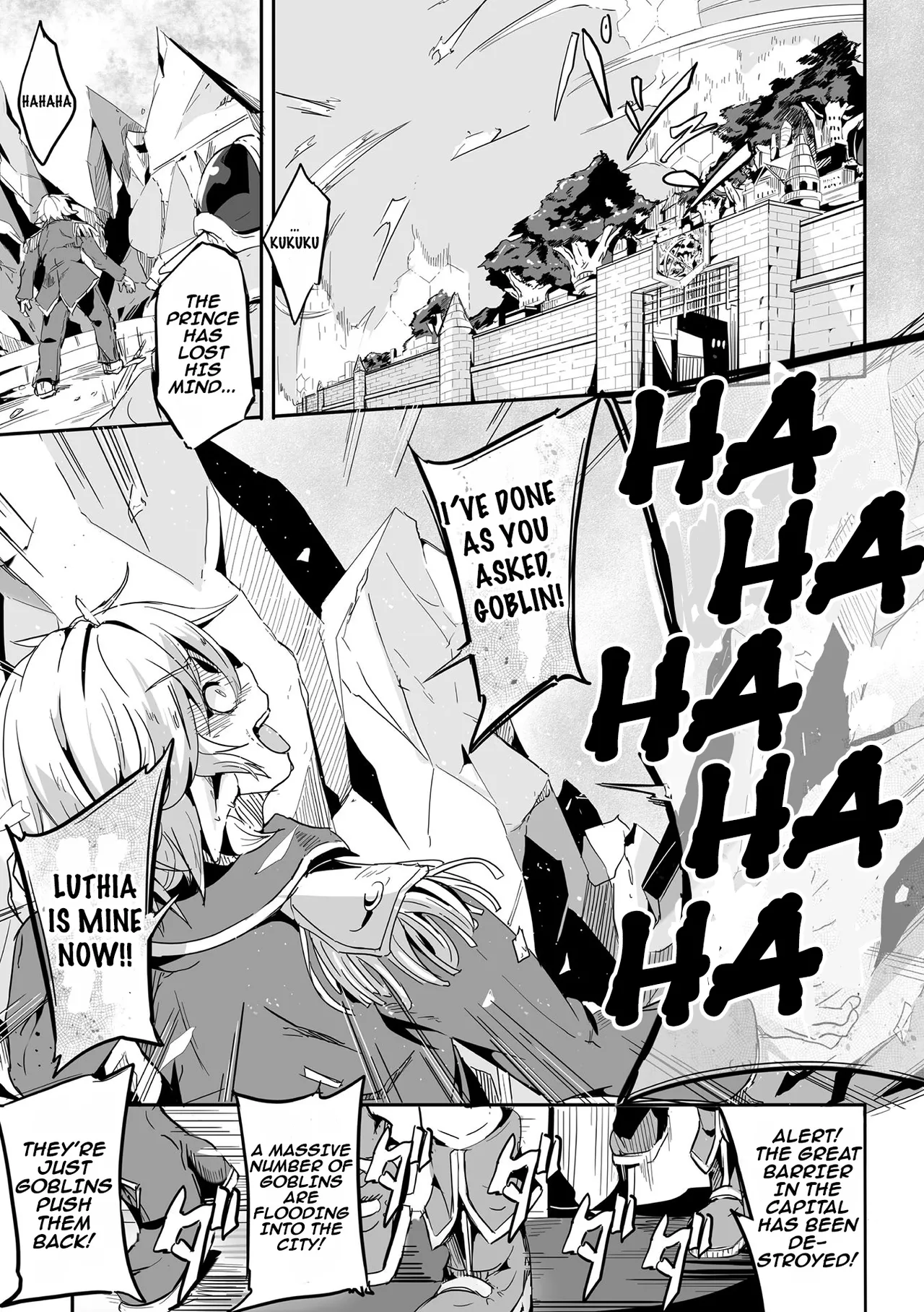 Kooni no Kuni no Mesu Elf Ch. 3 | Female Elves of the Goblin Country Ch. 3 page 17 - nakadashi gloves hentai manga - read online free