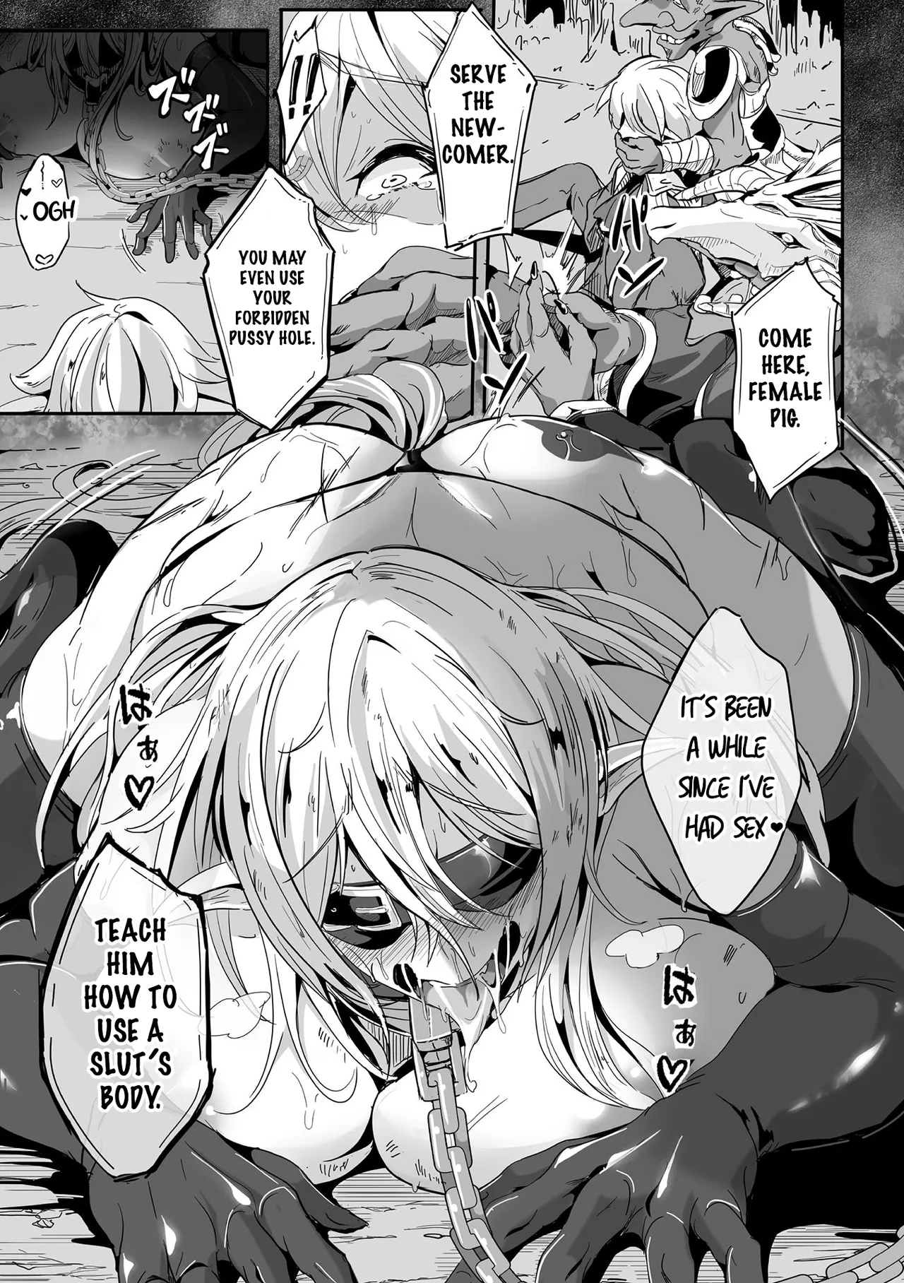 Kooni no Kuni no Mesu Elf Ch. 3 | Female Elves of the Goblin Country Ch. 3 - Page 5