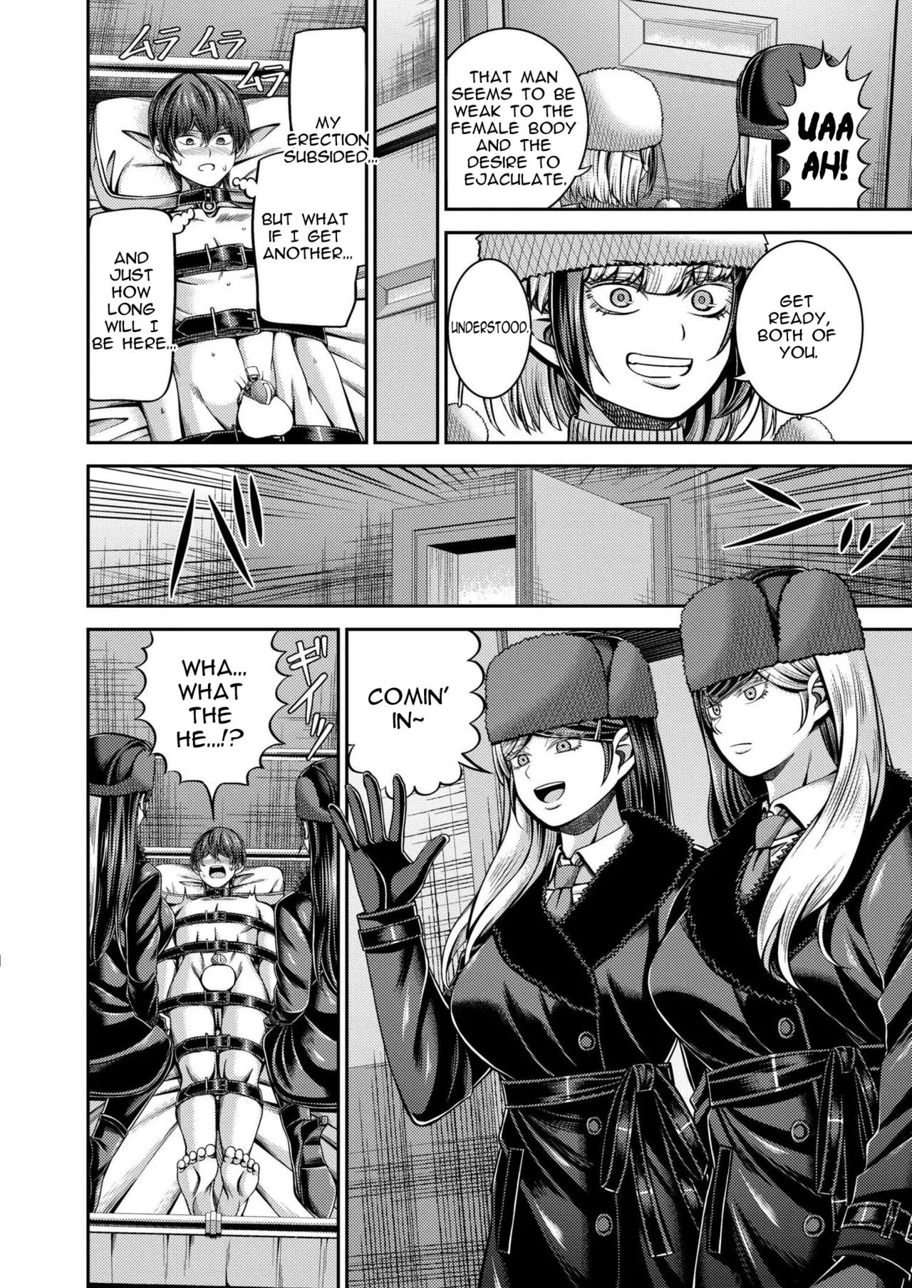 [Yamahata Rian] Siberia Tokkyuu Inferno ~Dorei Mitsuzoujouiki~ | Siberian Express Inferno (COMIC Kaien VOL. 20) [English] [Spirtohleb] [Digital] page 14 - full censorship femdom hentai manga - read online free