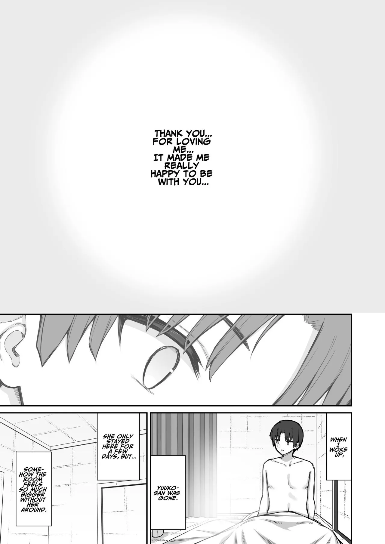 Katte ni Sumitsuiteru InCha Yuurei no Karada o Suki Katte suru Hanashi | Have Your Way With The Freeloading Gloomy Ghost Woman page 34 original parody - sweating big breasts hentai manga - read online free