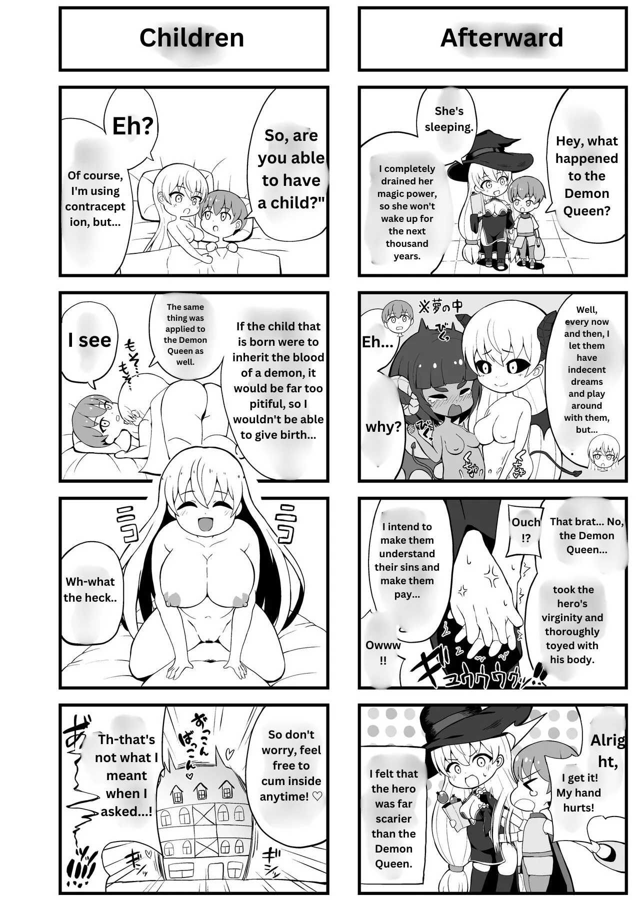 Maougun kara Kaihou Sareta Mahoutsukai no Yousu ga Doko ka Okashii <Kouhen> page 32 original parody - wings group hentai manga - read online free