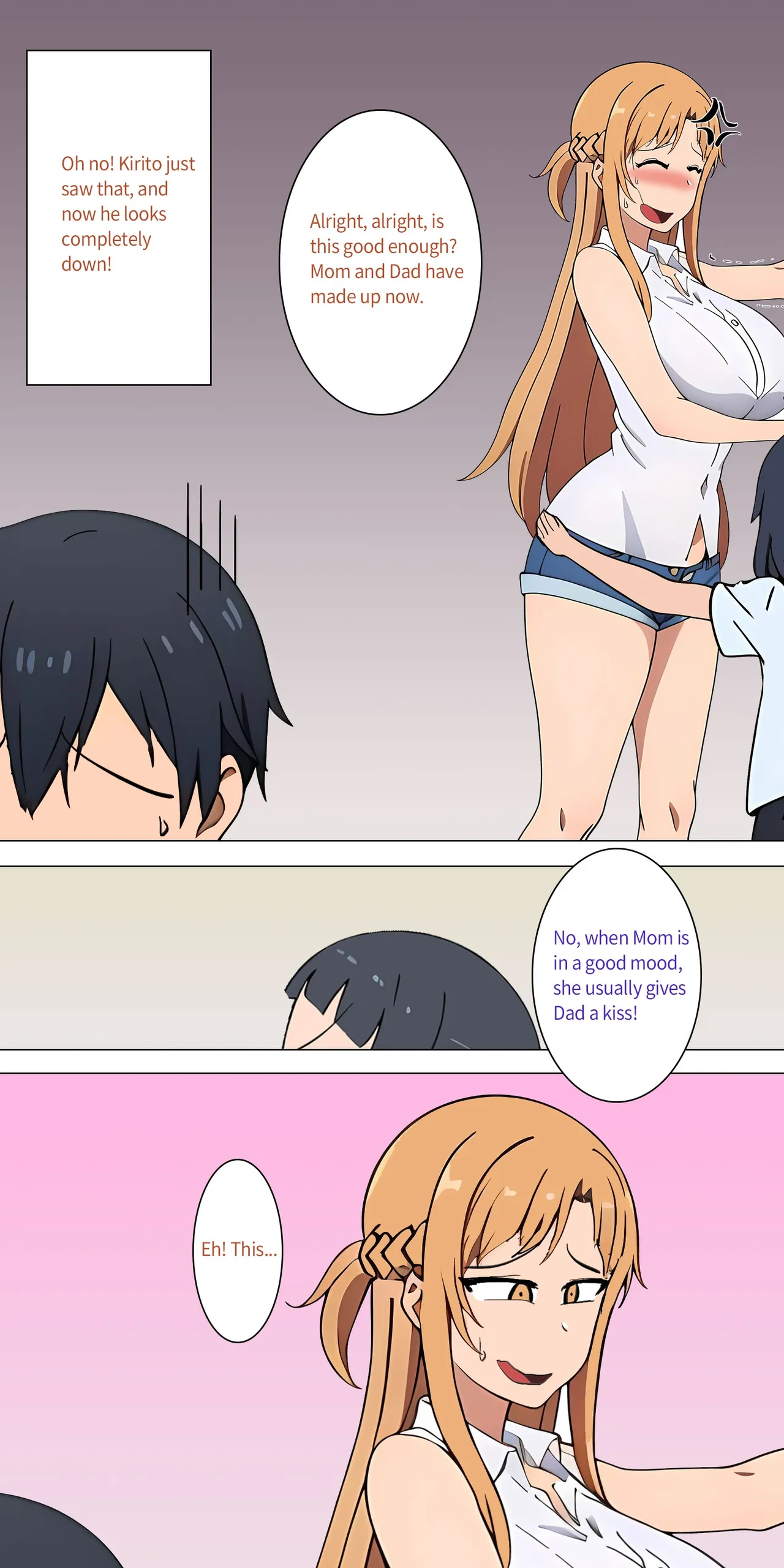 Asuna family 1-26 page 10 featuring asuna yuuki sword art online parody - full color big breasts hentai manga - read online free