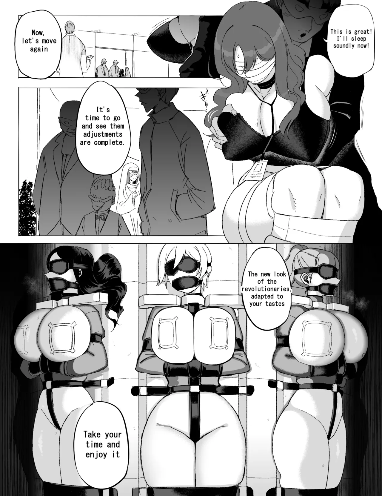 Soldiers Who Were Taken Prisoner page 9 original parody - big breasts gag hentai manga - read online free