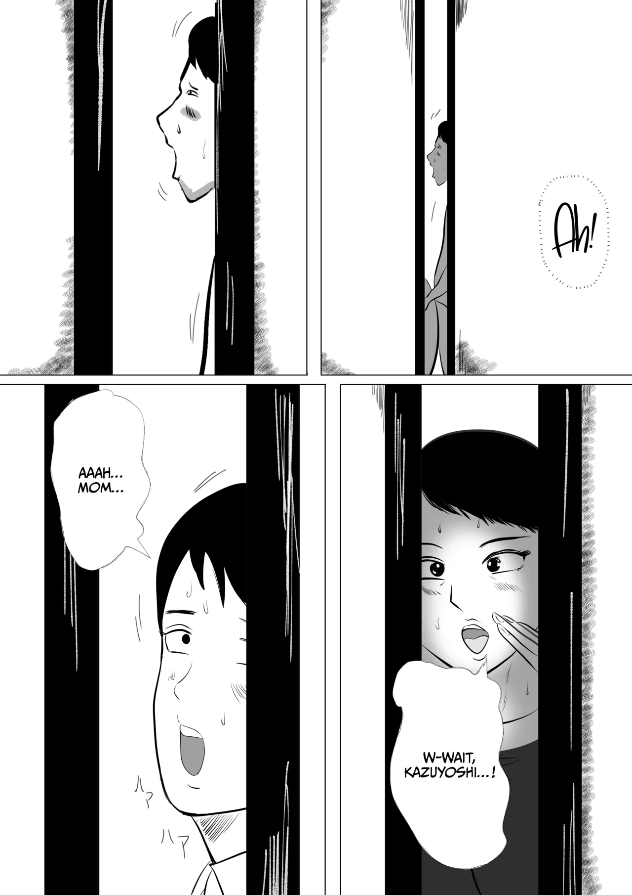 [Surigoma] Obaa-chan-chi ni Boku wa Iku! Hatsubon Hen page 15 original parody - nakadashi big penis hentai manga - read online free