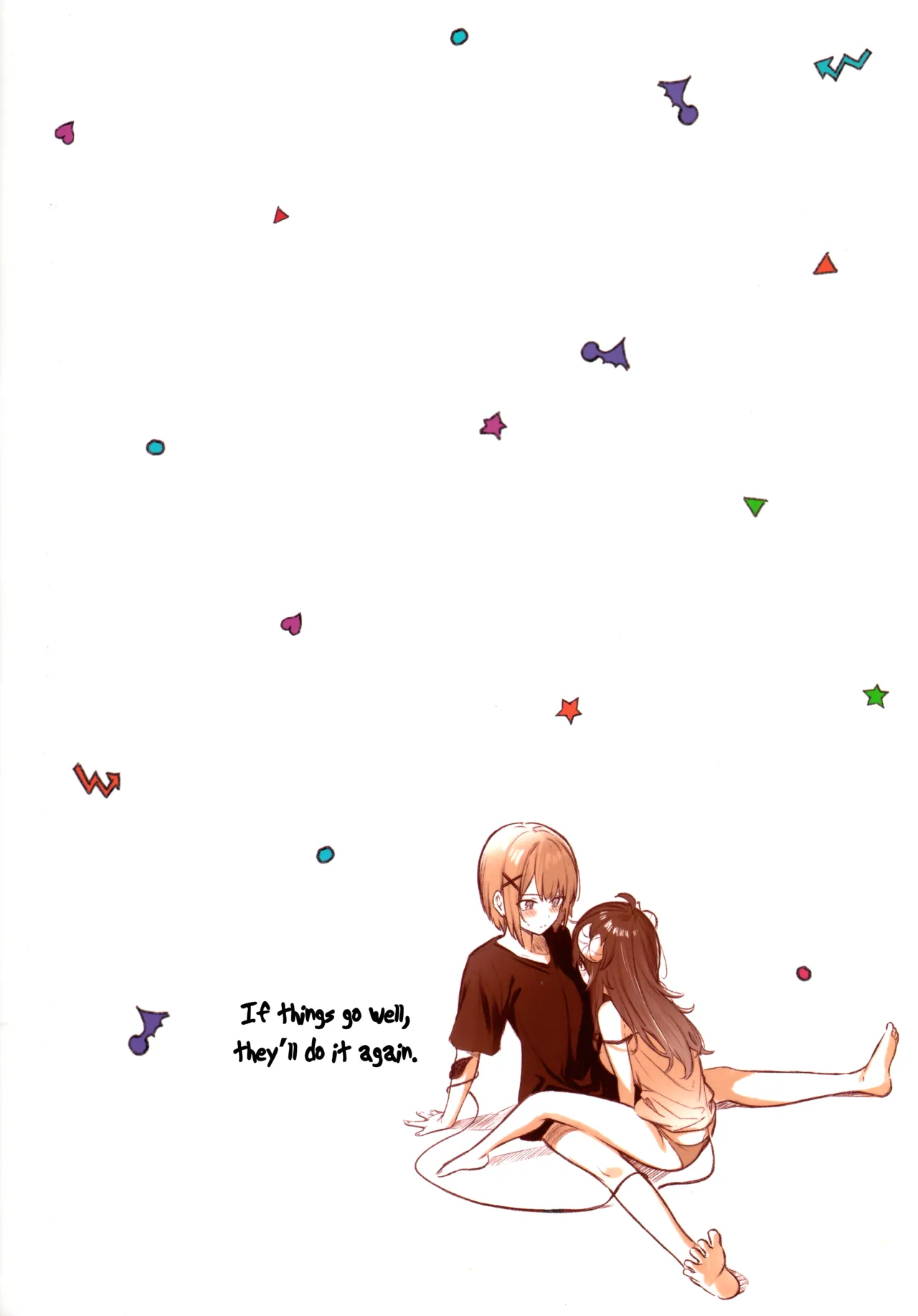 Mazoku wa Shukuteki to Nakayoshi Shinai to Derarenai Heya ni, Tojikomerarete Shimatta! page 40 featuring yuko yoshida machikado mazoku parody - kissing magical girl hentai manga - read online free