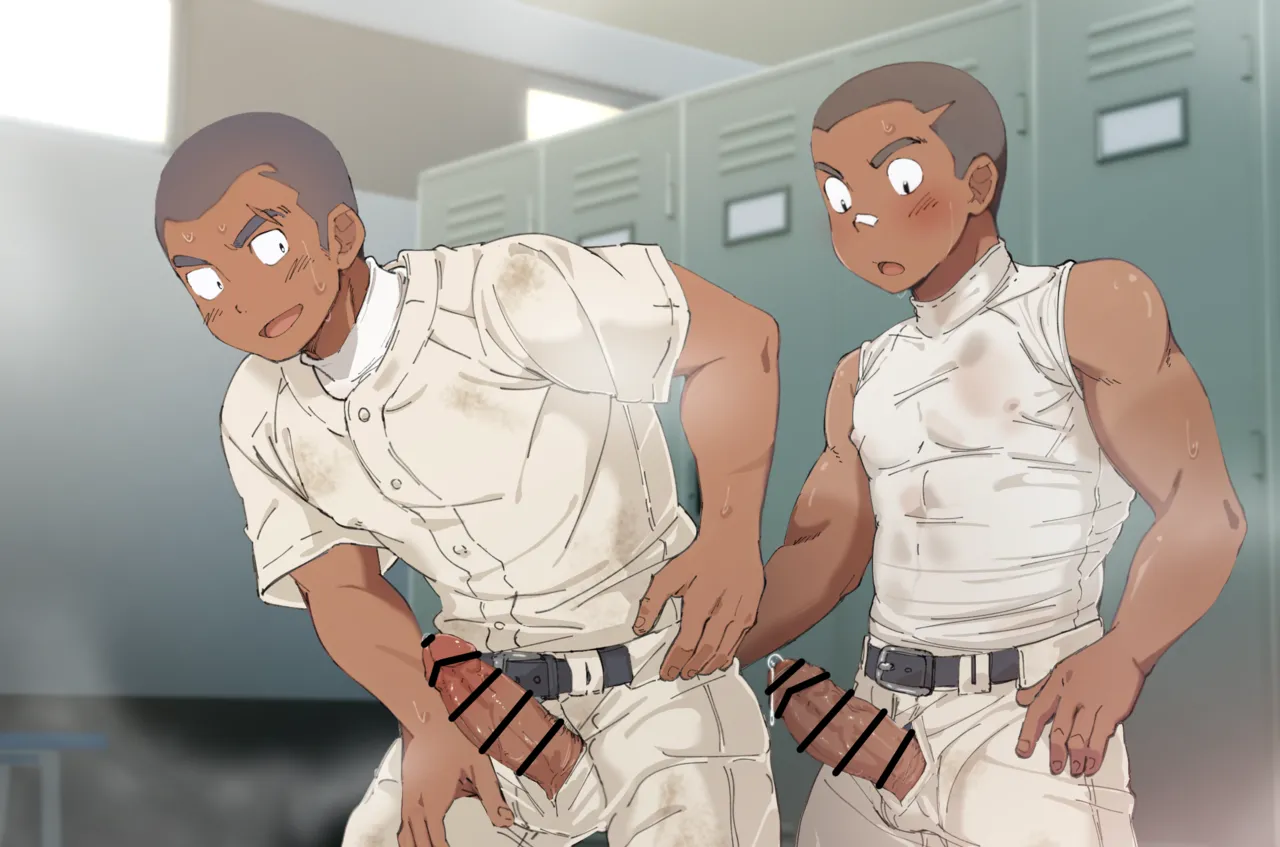 坊主球児の童貞卒業 (chinese汉化+textless无文字CG） page 14 - anal males only hentai manga - read online free