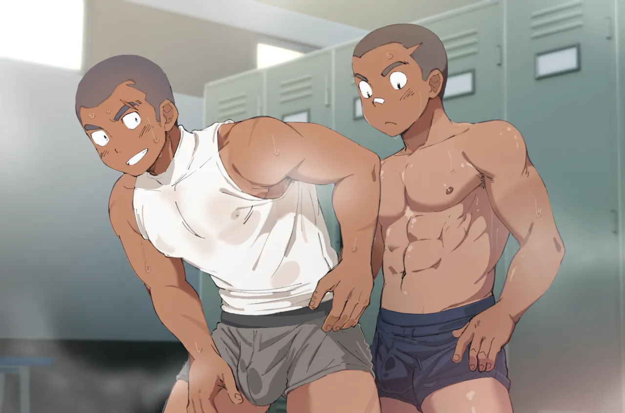 坊主球児の童貞卒業 (chinese汉化+textless无文字CG） page 19 - anal yaoi hentai manga - read online free