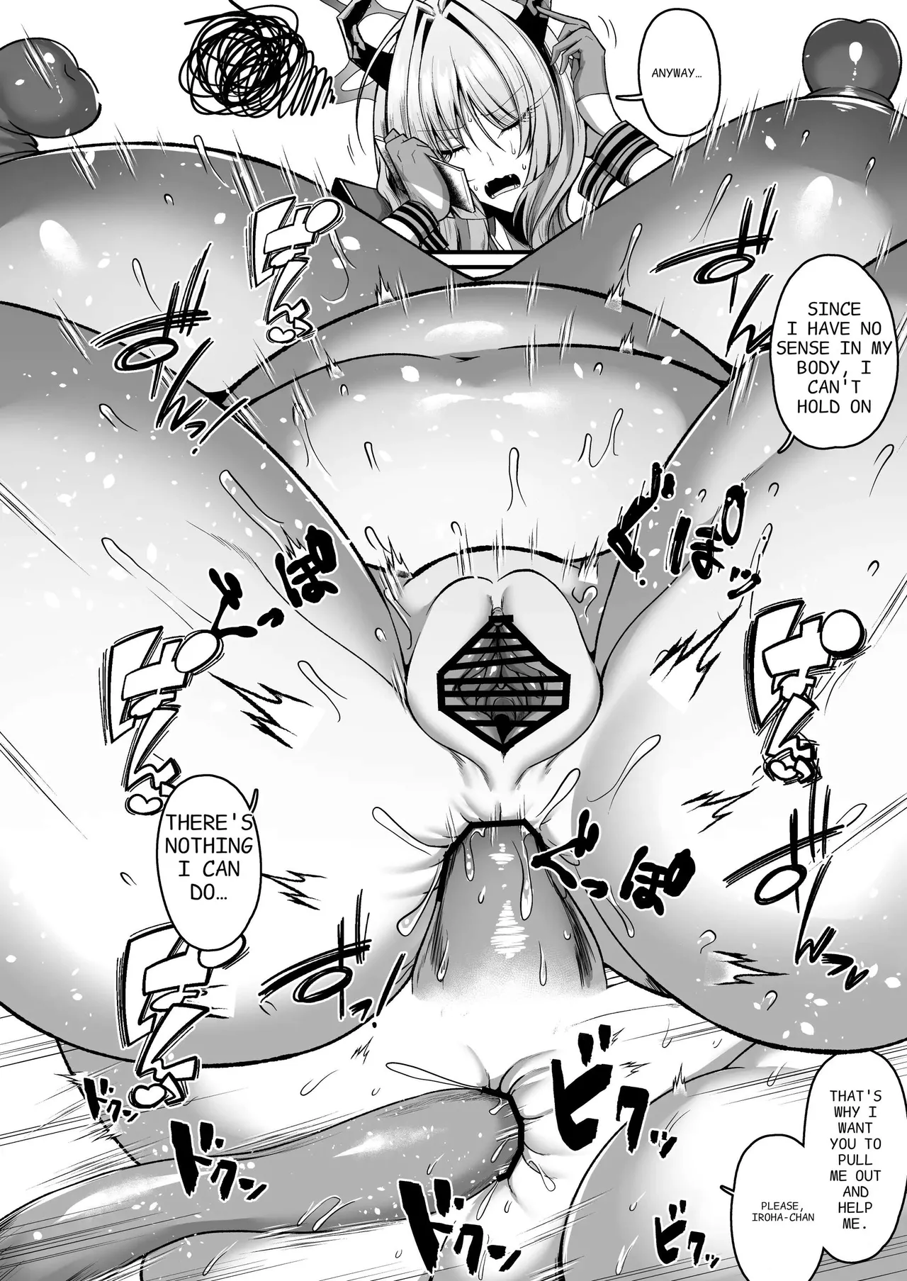 [Q-MODEL (ZIRAN)] NK (Not Kankaku) Ultra Orgasm Ana (Hole) | Ultra Acme Hole (Blue Archive) [English] [Digital] page 10 featuring satsuki kyougoku blue archive parody - beauty mark rough translation hentai manga - read online free