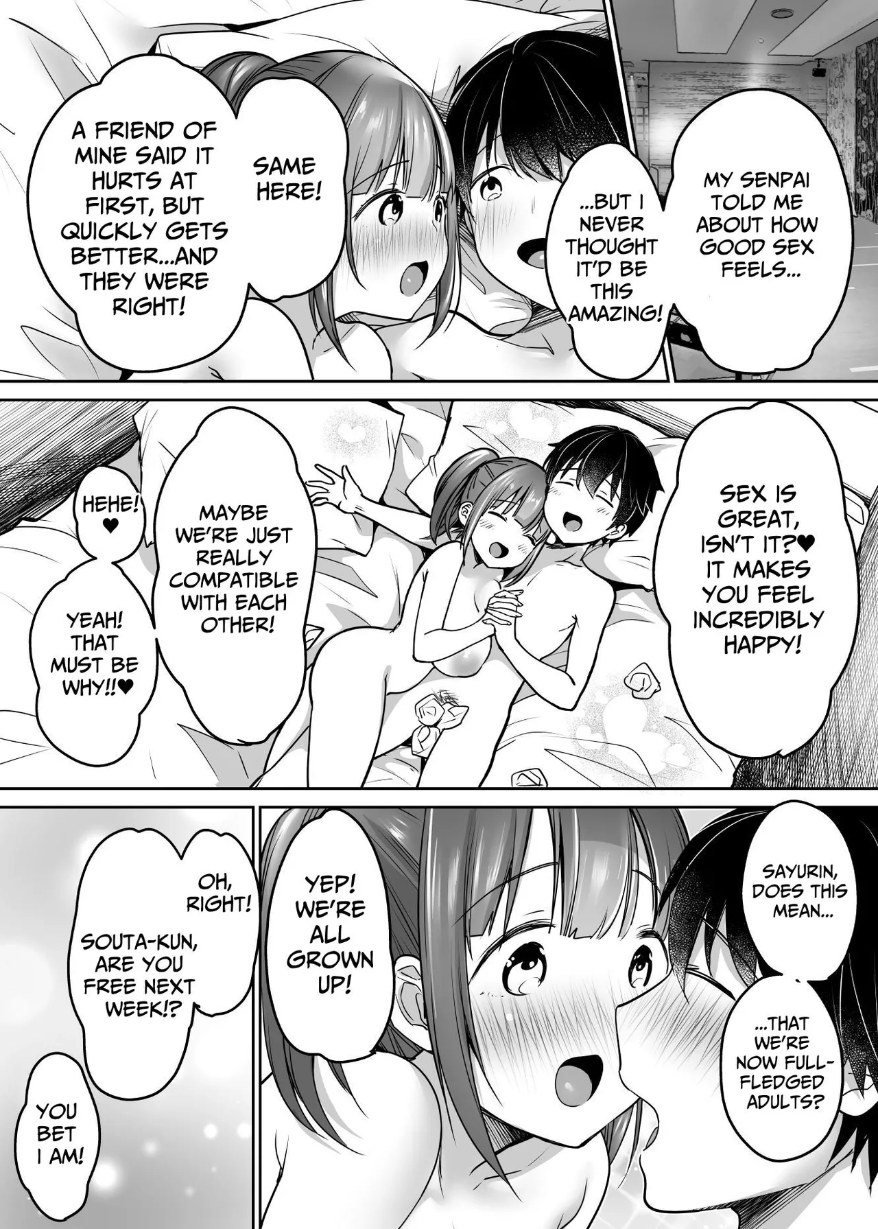 Futari no Hajimete Akogare Sex | Their Long-Awaited First Time page 67 original parody - maid kissing hentai manga - read online free