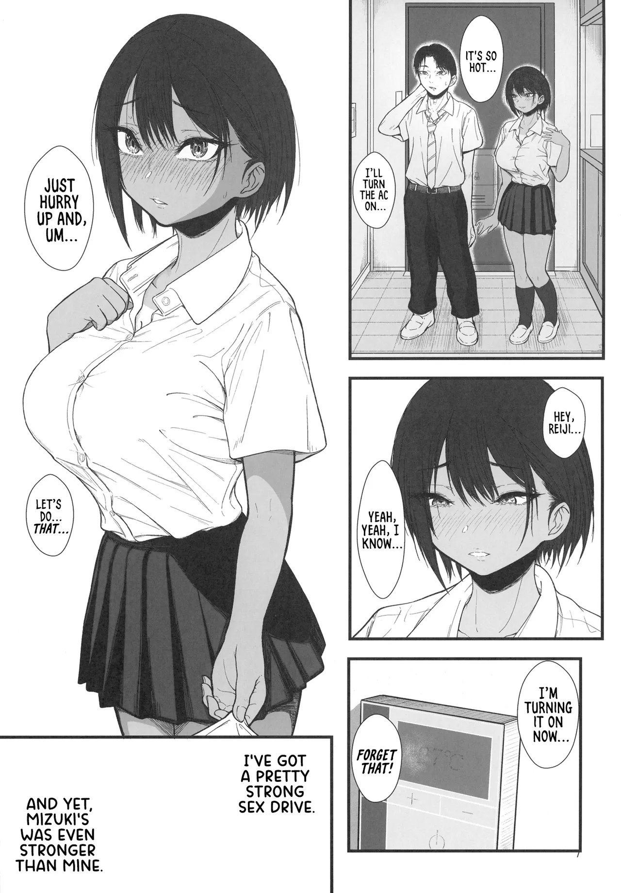 FRAGILE page 9 original parody - schoolgirl uniform tanlines hentai manga - read online free